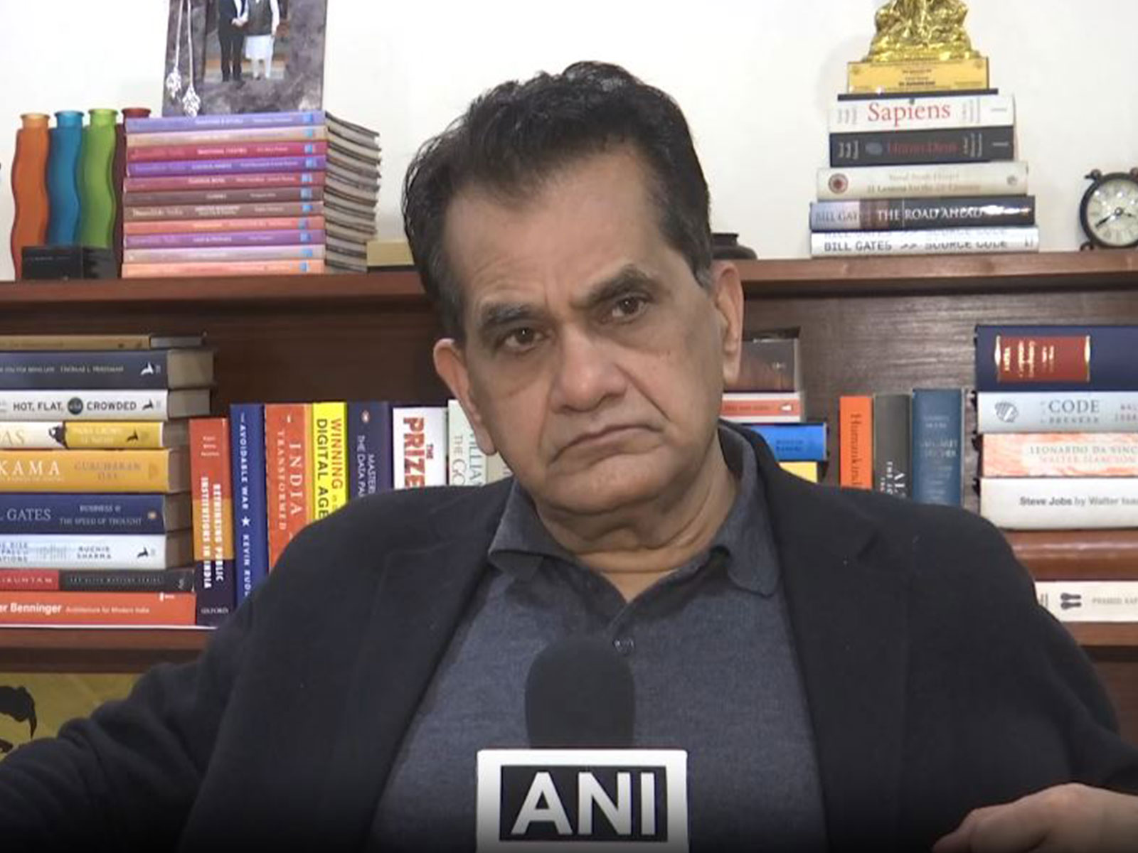 India’s former G20 Sherpa and ex-NITI Aayog CEO Amitabh Kant. (Photo/ANI)