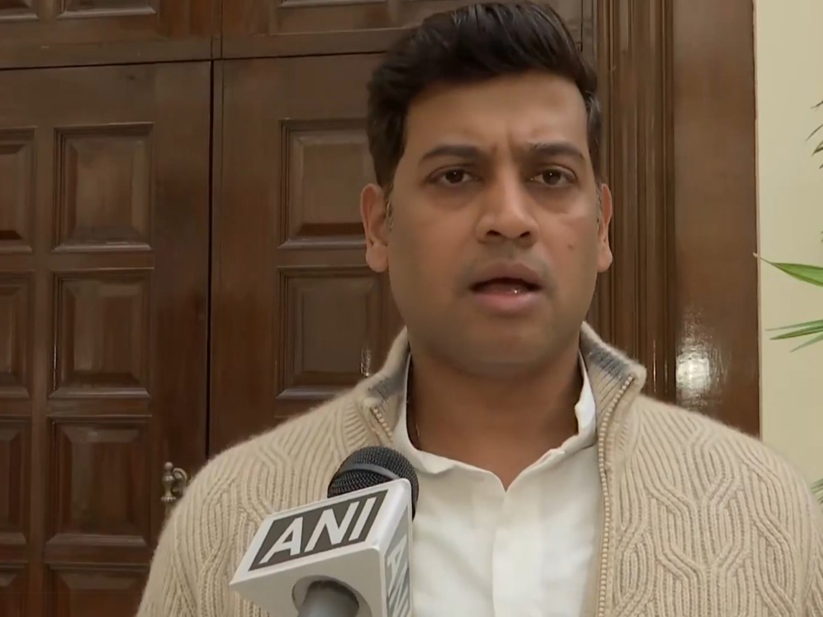 Shiv Sena MP Shrikant Shinde (Photo/ANI)