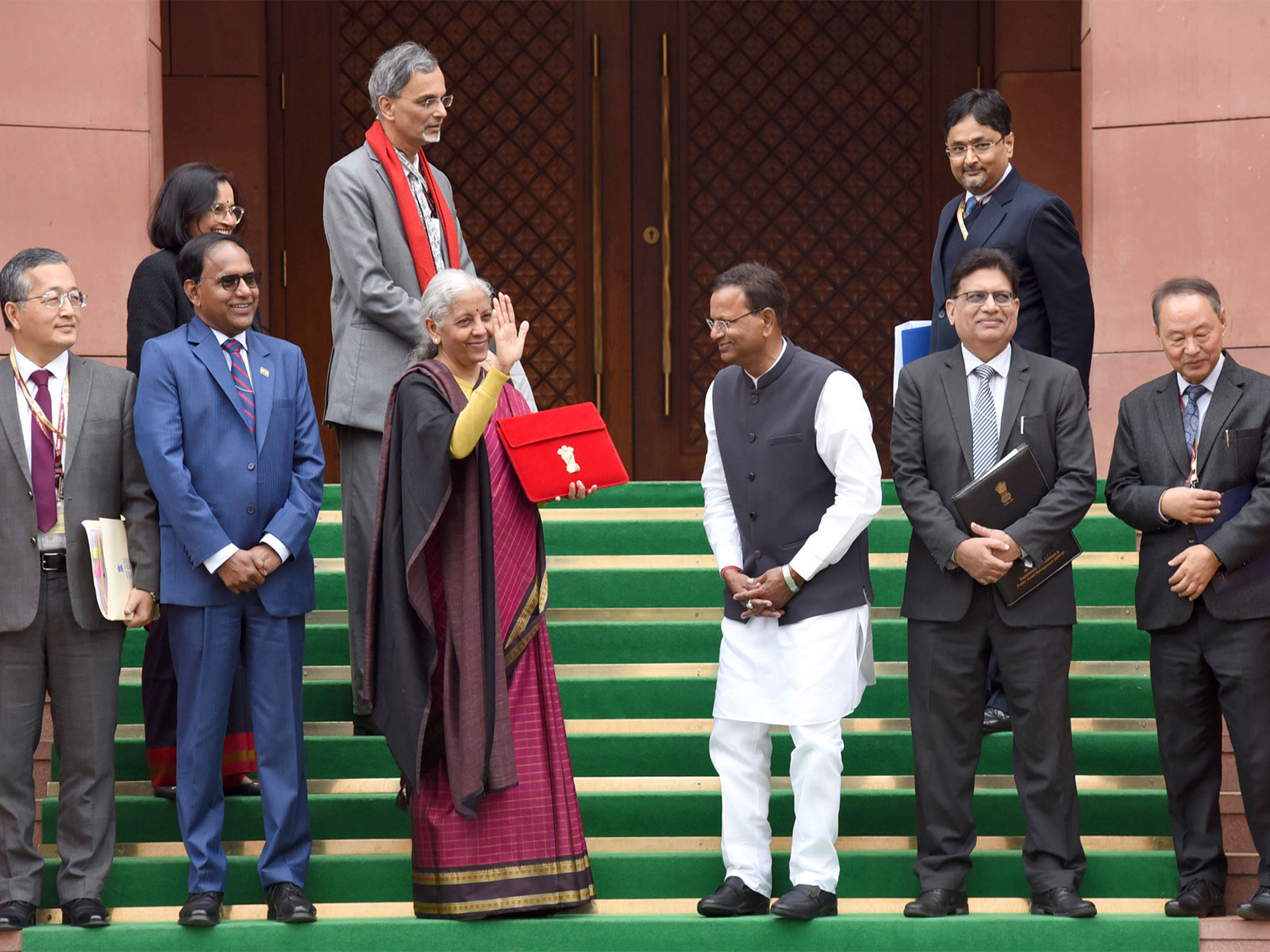 Nirmala Sitharaman presented her record-setting 9th consecutive Union Budget. (Photo: PIB)