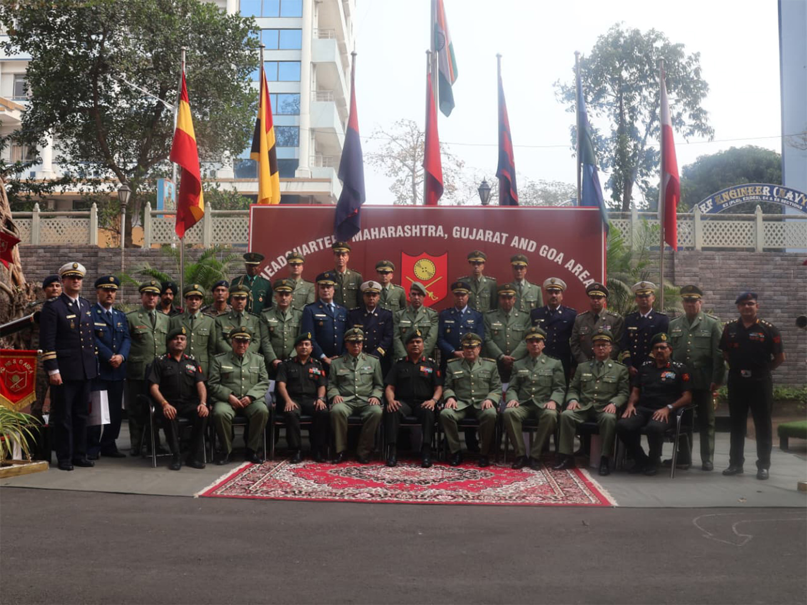 28-member officer delegation from Algeria (Photo: X@adgpi)
