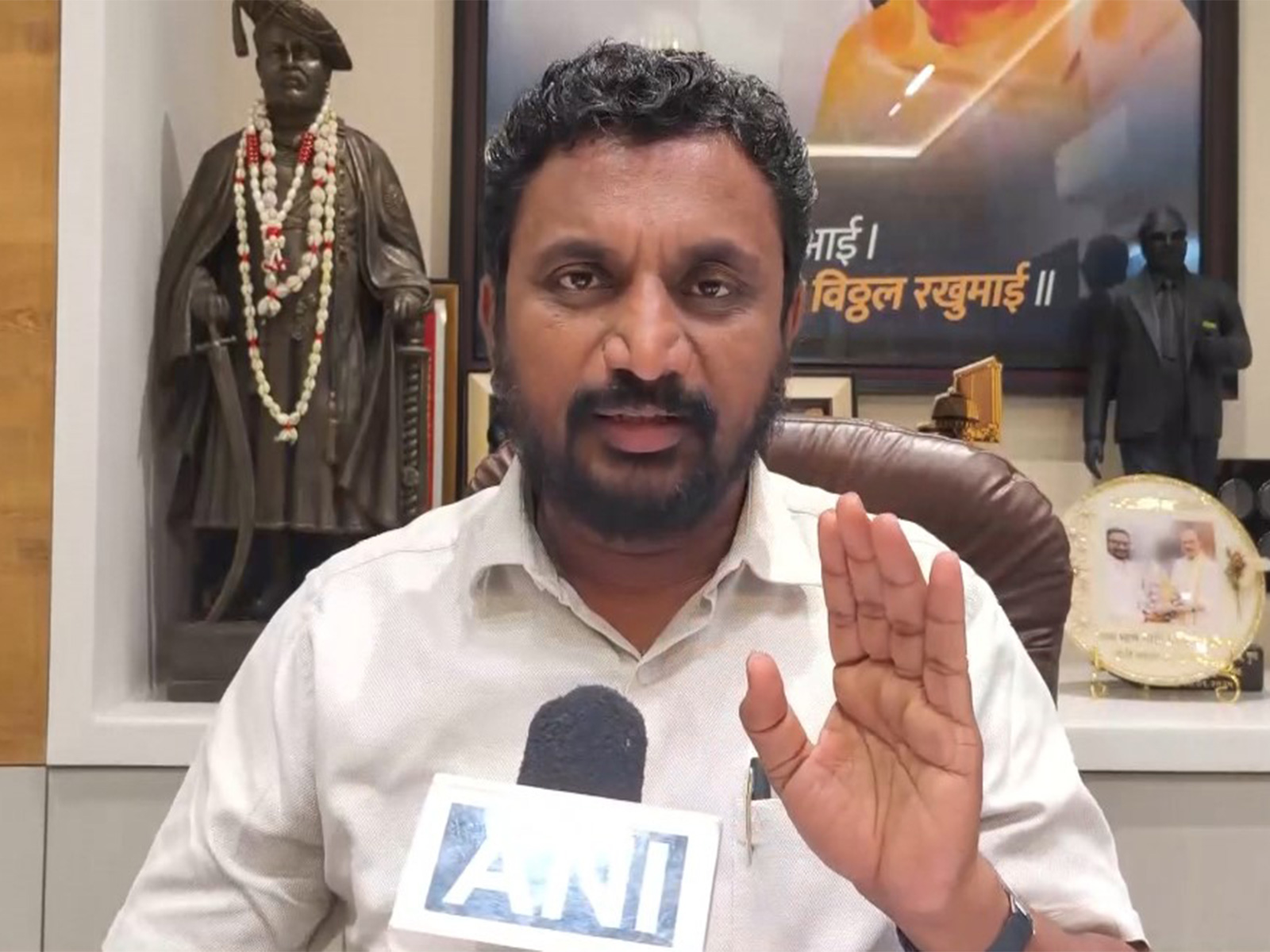 NCP leader Amol Mitkari (Photo/ANI)