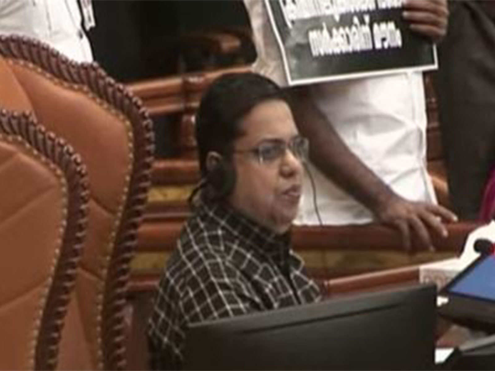 Kerala Assembly Speaker AN Shamseer (Photo/Youtube/Kerala Legislative Assembly)