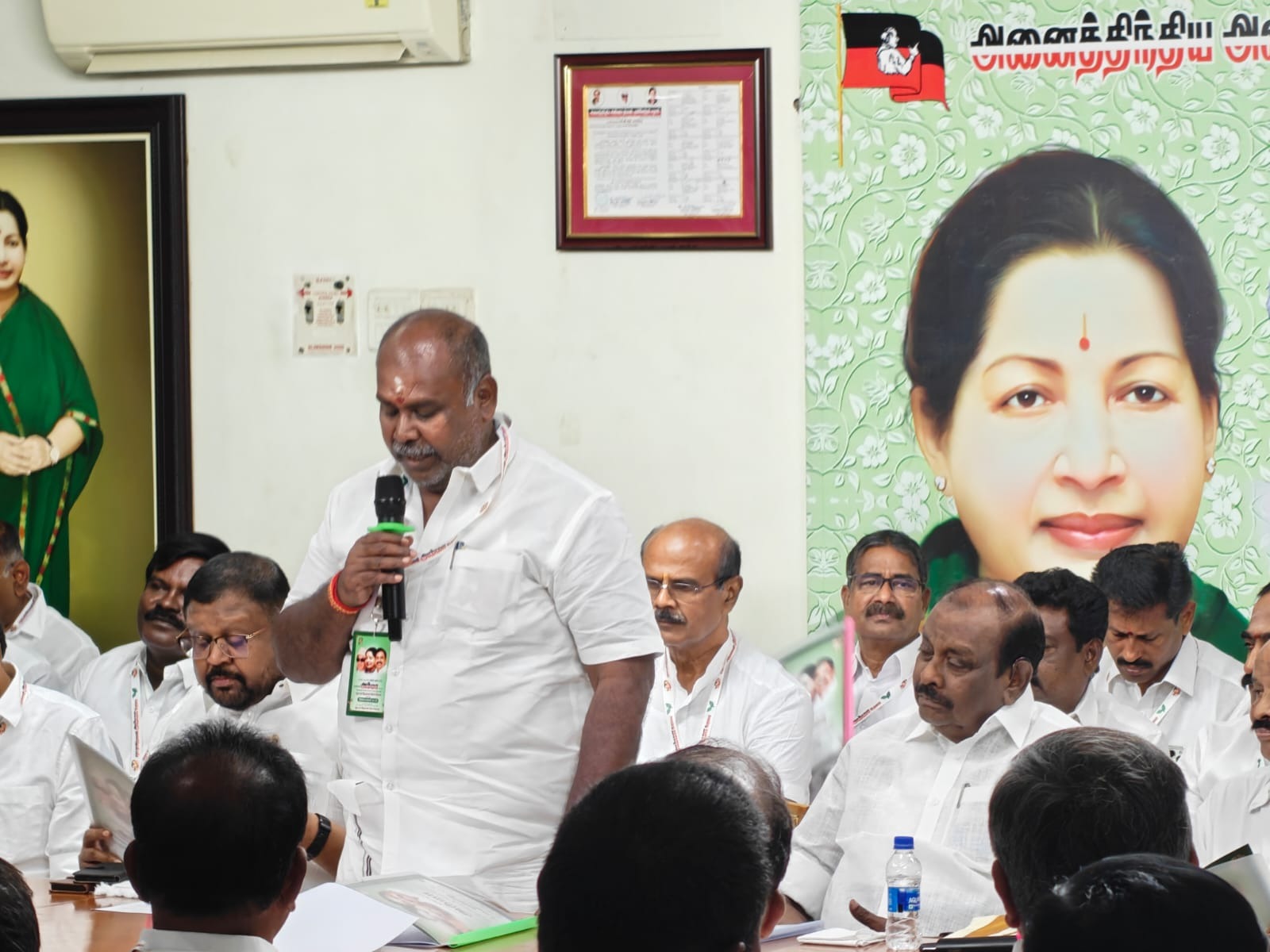 AIADMK MLA and former minister R B Udayakumar (Photo/ANI)