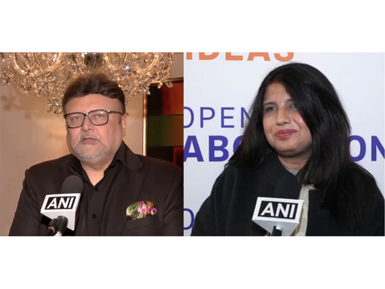 Harvansh Chawla, BRICS CCI; Ruby Sinha BRICS CCI (Photo/ANI) Harvansh Chawla, BRICS CCI; Ruby Sinha BRICS CCI (Photo/ANI)