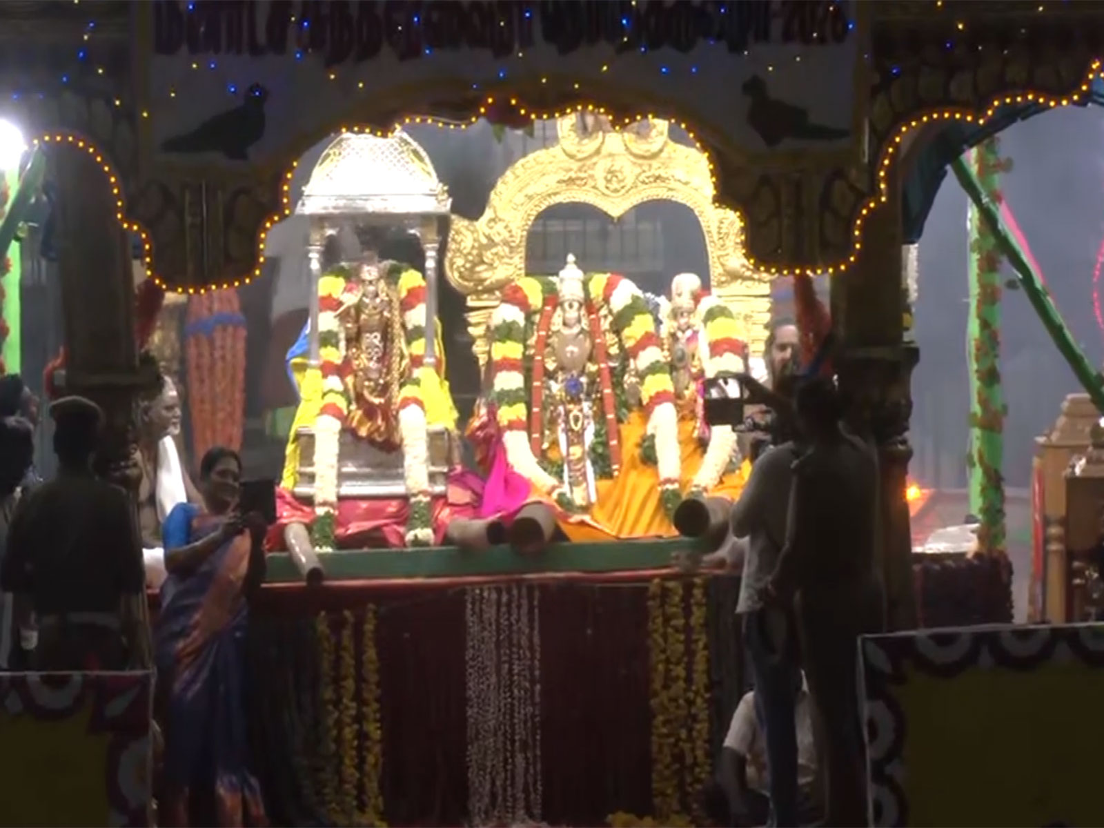 Meenakshi–Sundareswarar Float Festival at Mariamman Teppakulam (Photo/ANI)