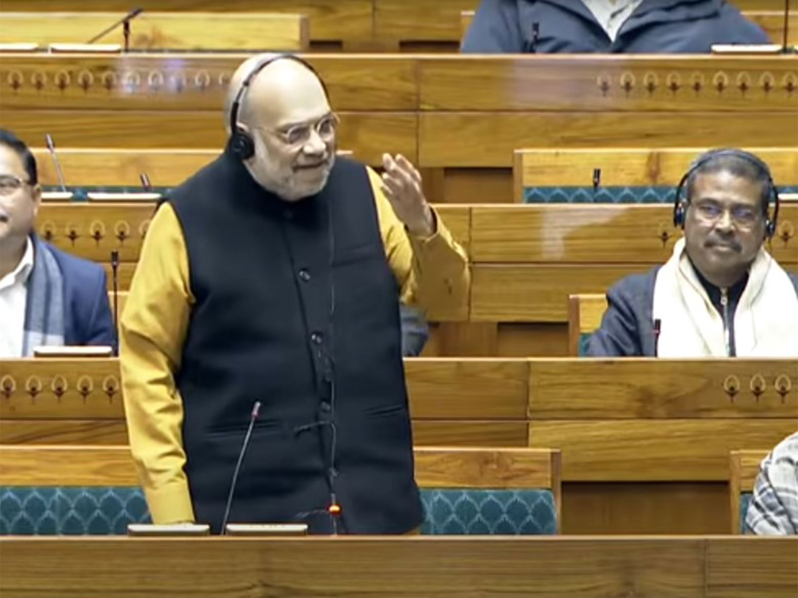 Amit Shah slams Congress MP during Motion of Thanks (Photo/ANI)