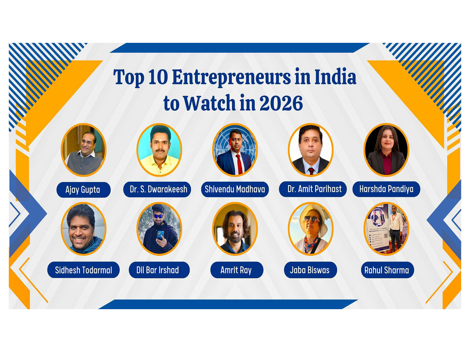 Top 10 Entrepreneurs in India to Watch in 2026