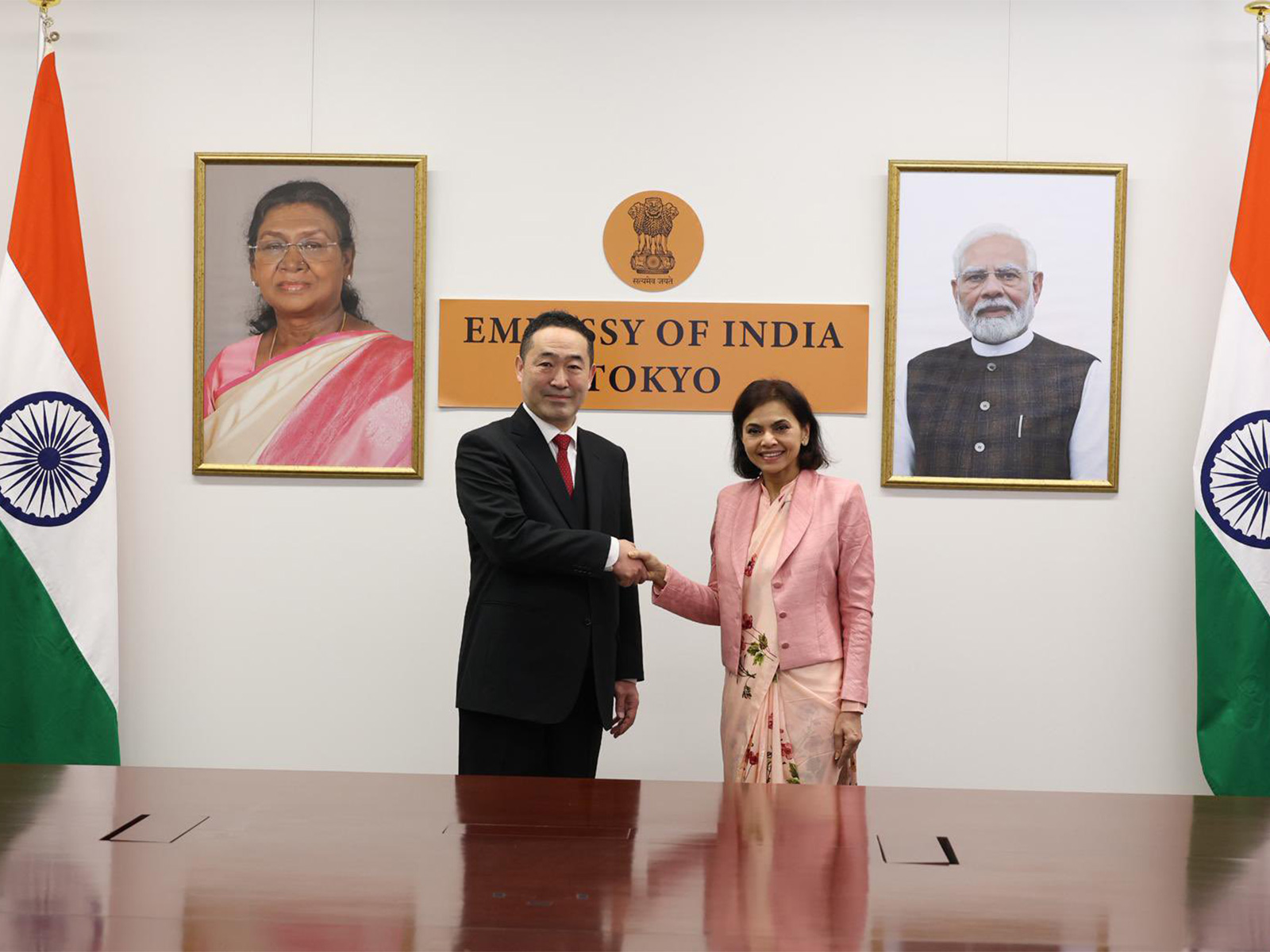 Nagma Mohamed Mallick (Photo/@IndianEmbTokyo) Nagma Mohamed Mallick (Photo/@IndianEmbTokyo)