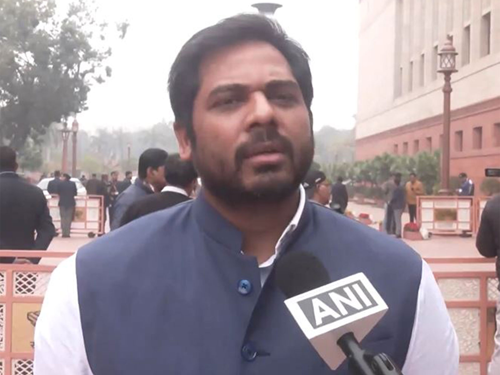 Congress MP Vamsi Krishna Gaddam (Photo/ANI)