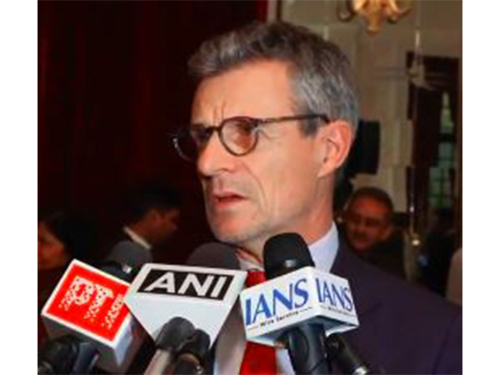 Ambassador of the European Union to India, Hervé Delphin (Photo/ANI)