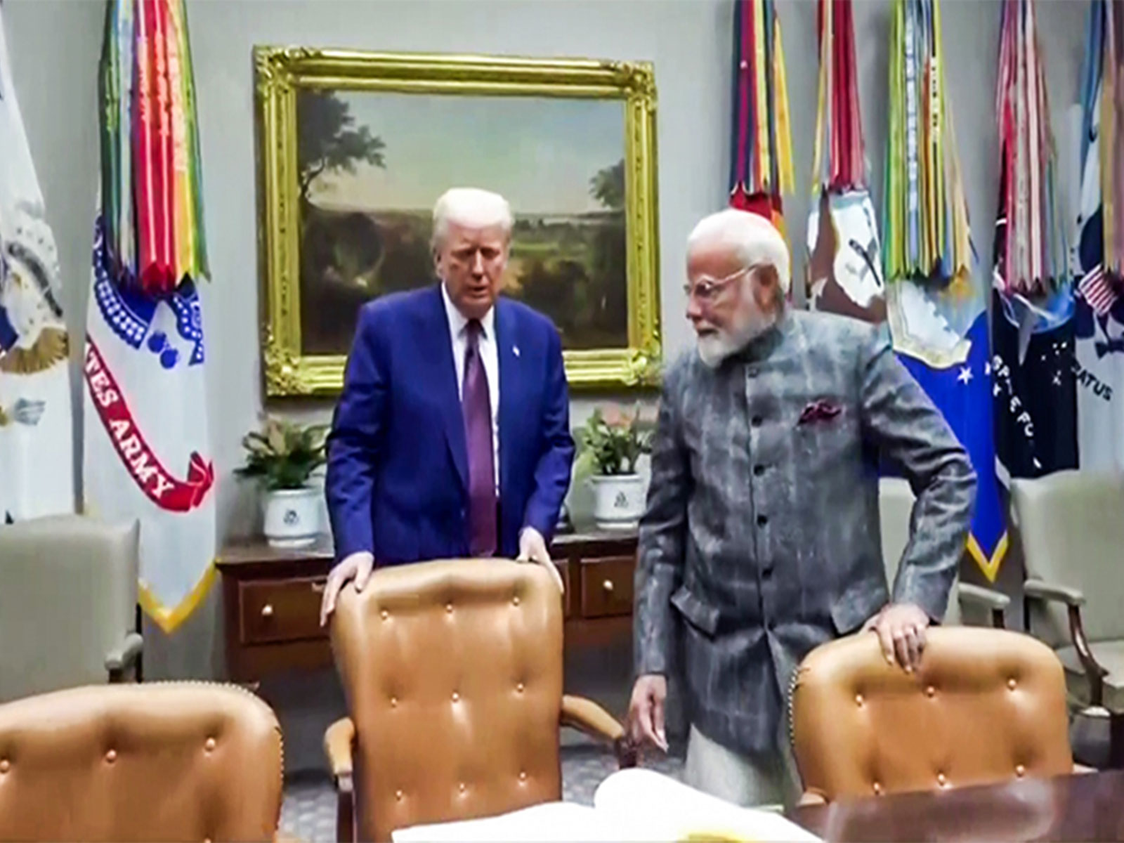 PM Modi with US President Donald Trump (File Photo/ANI)
