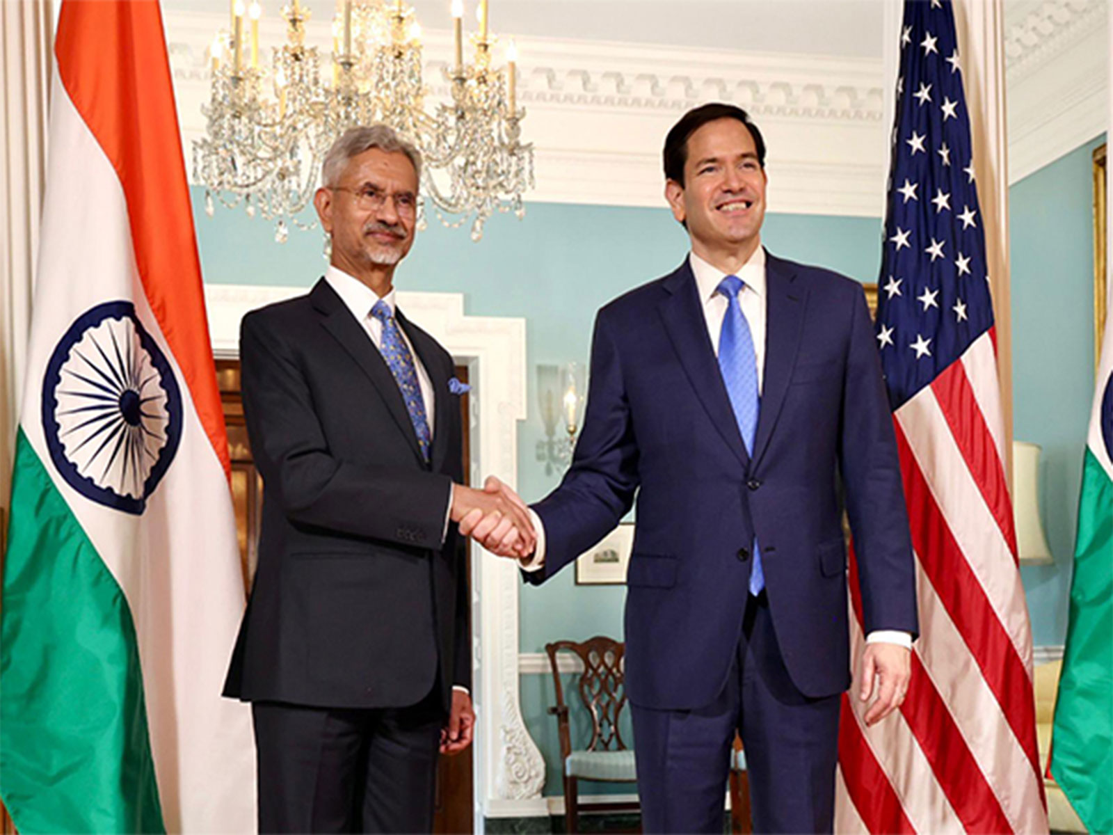 External Affairs Minister S Jaishankar with US Secretary of State Marco Rubio (File Photo: X/@DrSJaishankar)