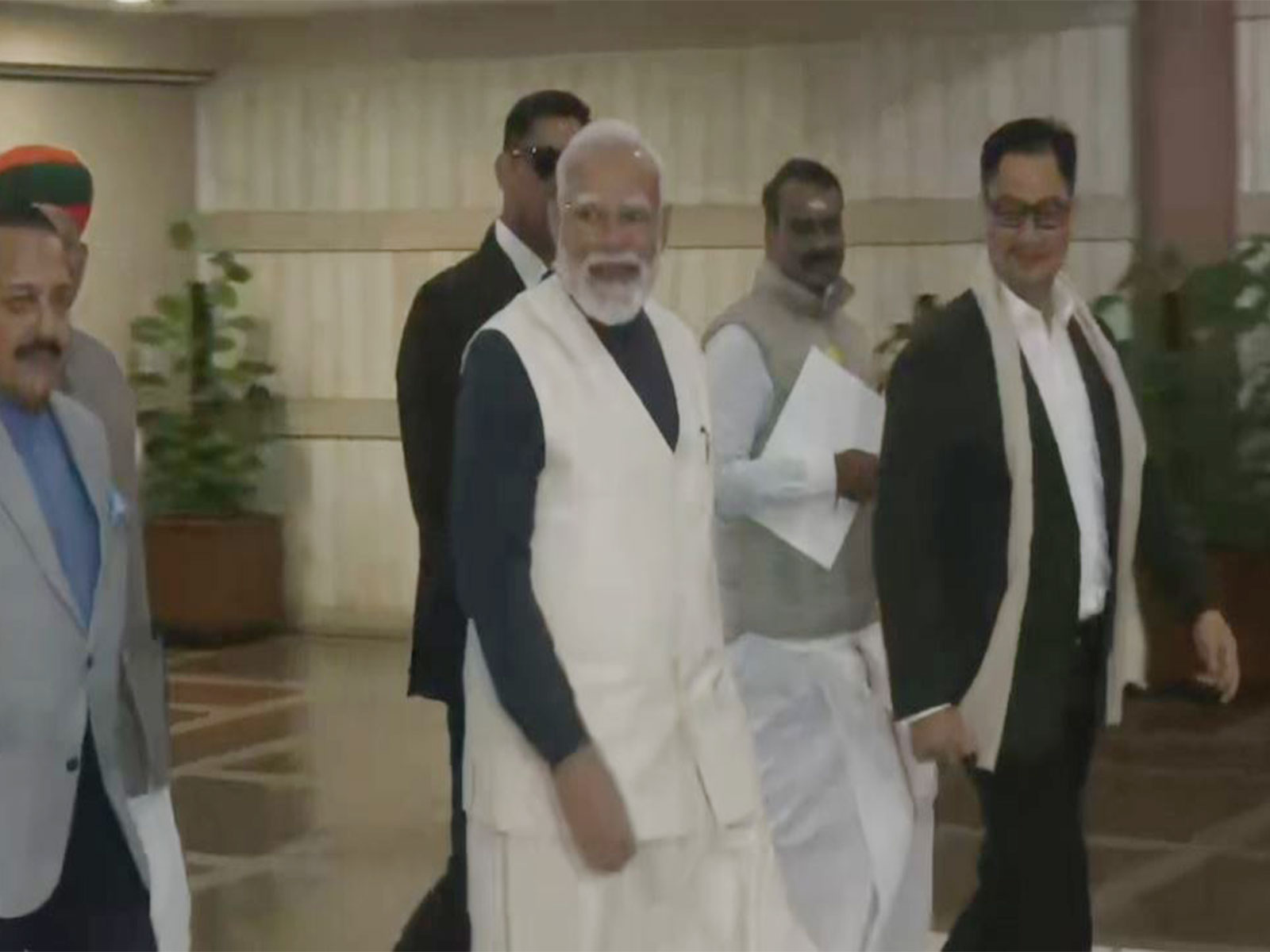 PM Modi arrives for NDA Parliamentary party meeting (Photo/ANI)