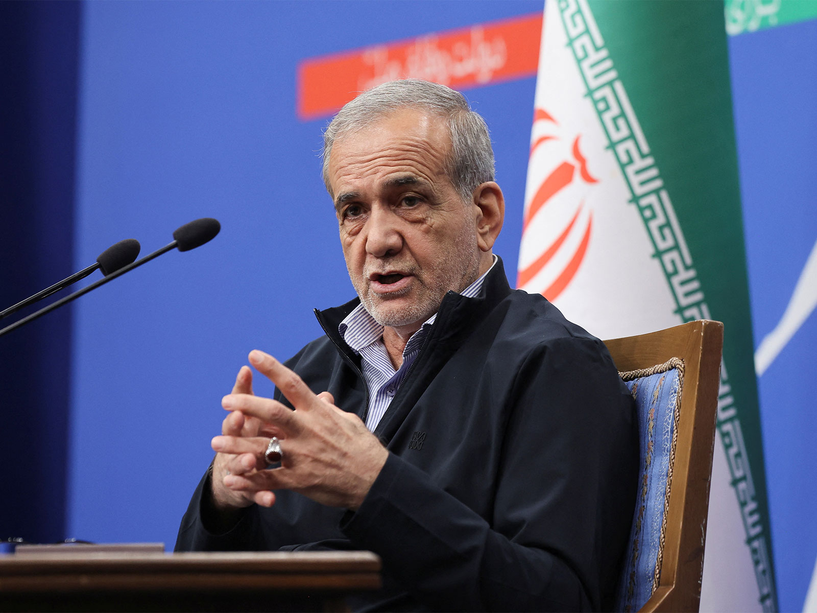 Iran’s President Masoud Pezeshkian (File Photo/Reuters)