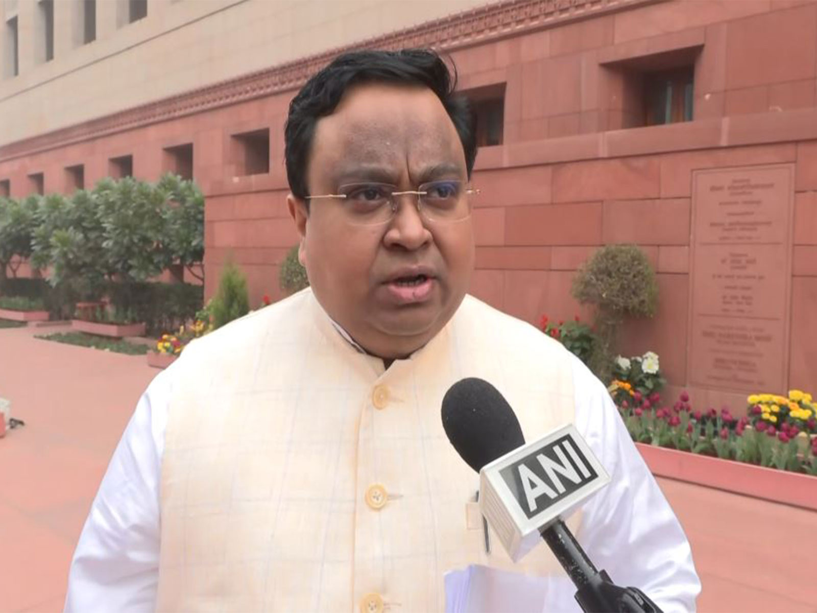 BJD MP Sasmit Patra (Photo/ANI)