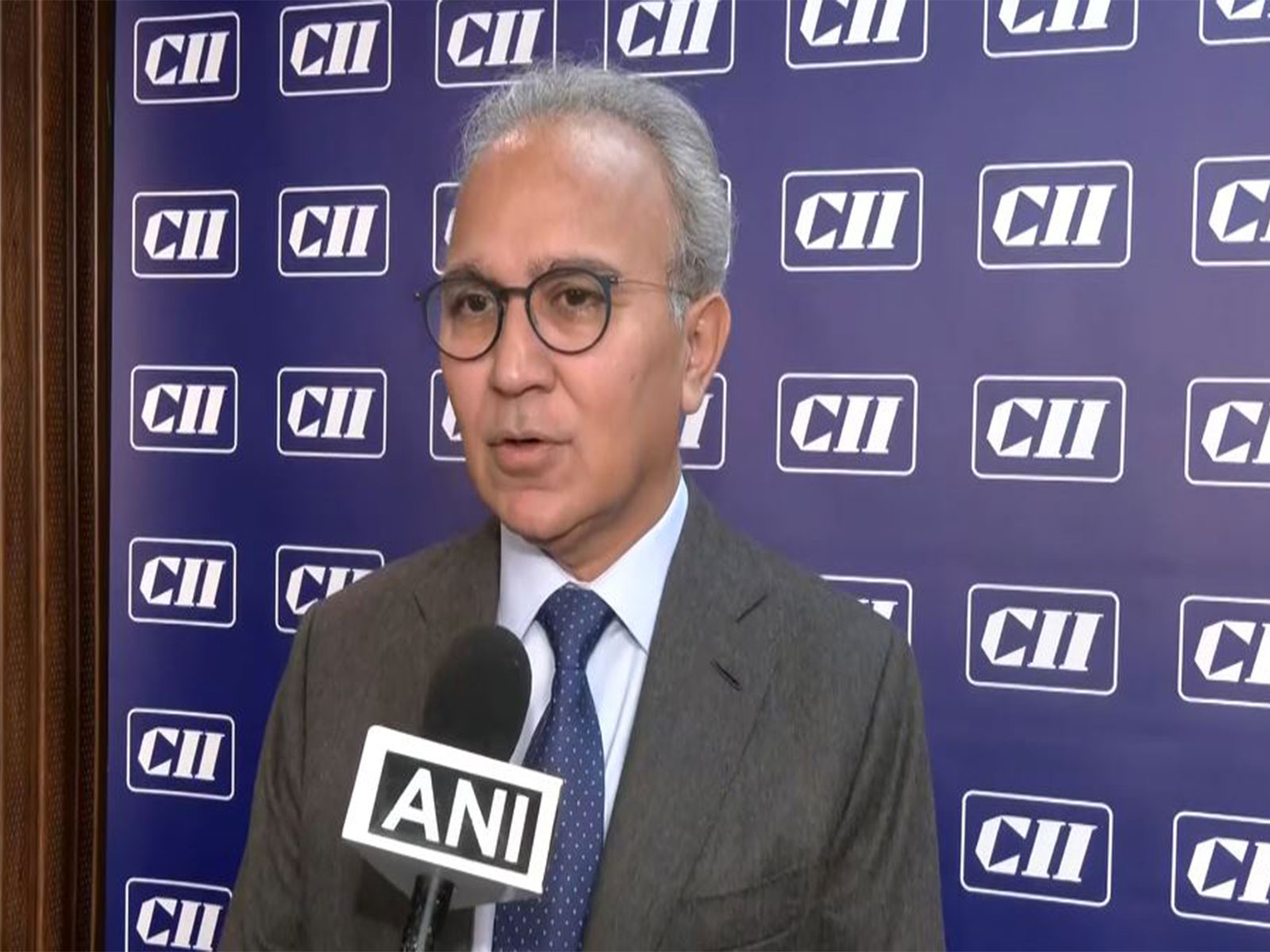 CII President Rajiv Memani. (Photo: ANI) 