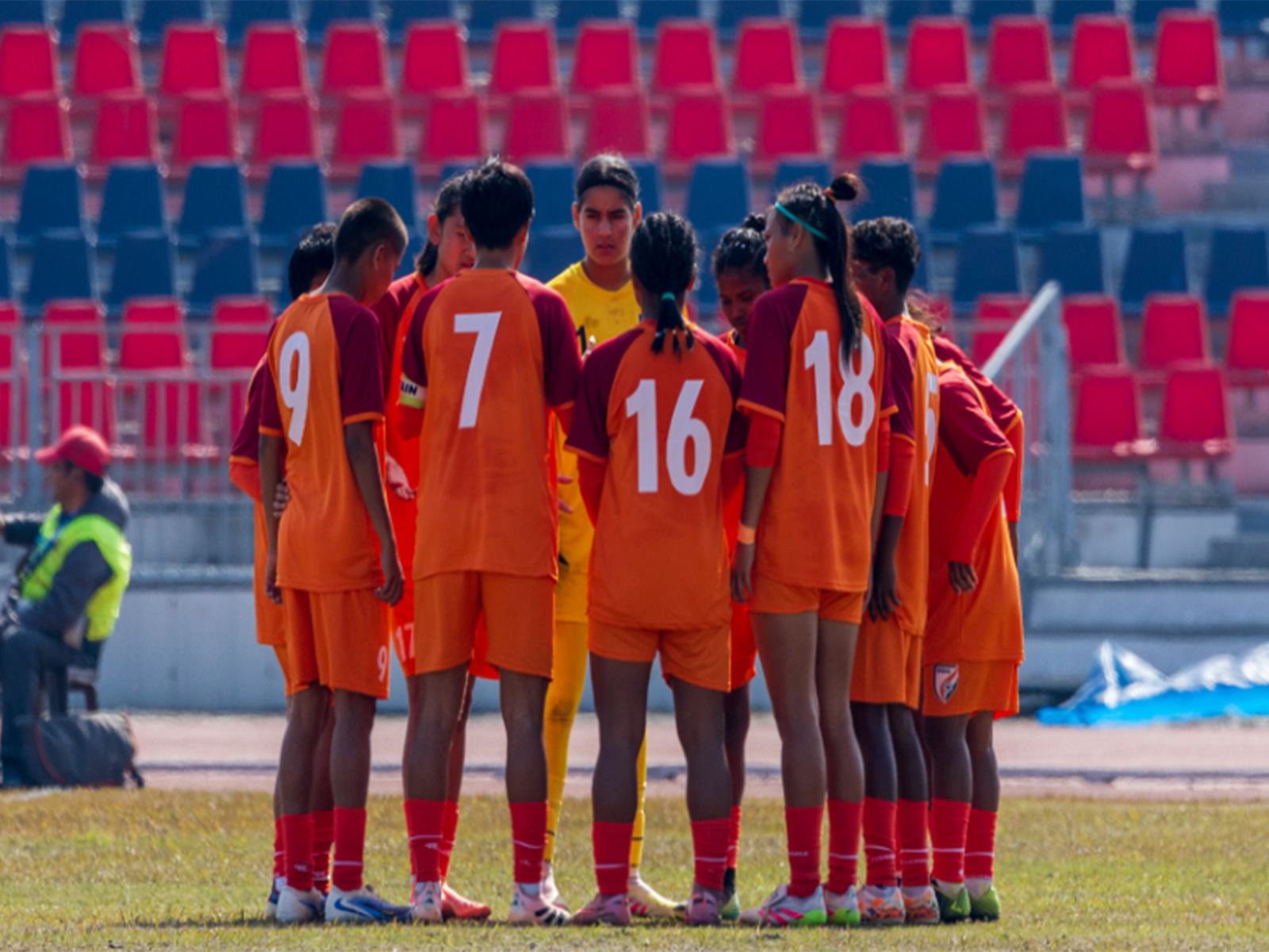 India U17 women's football team. (Photo/AIFF)