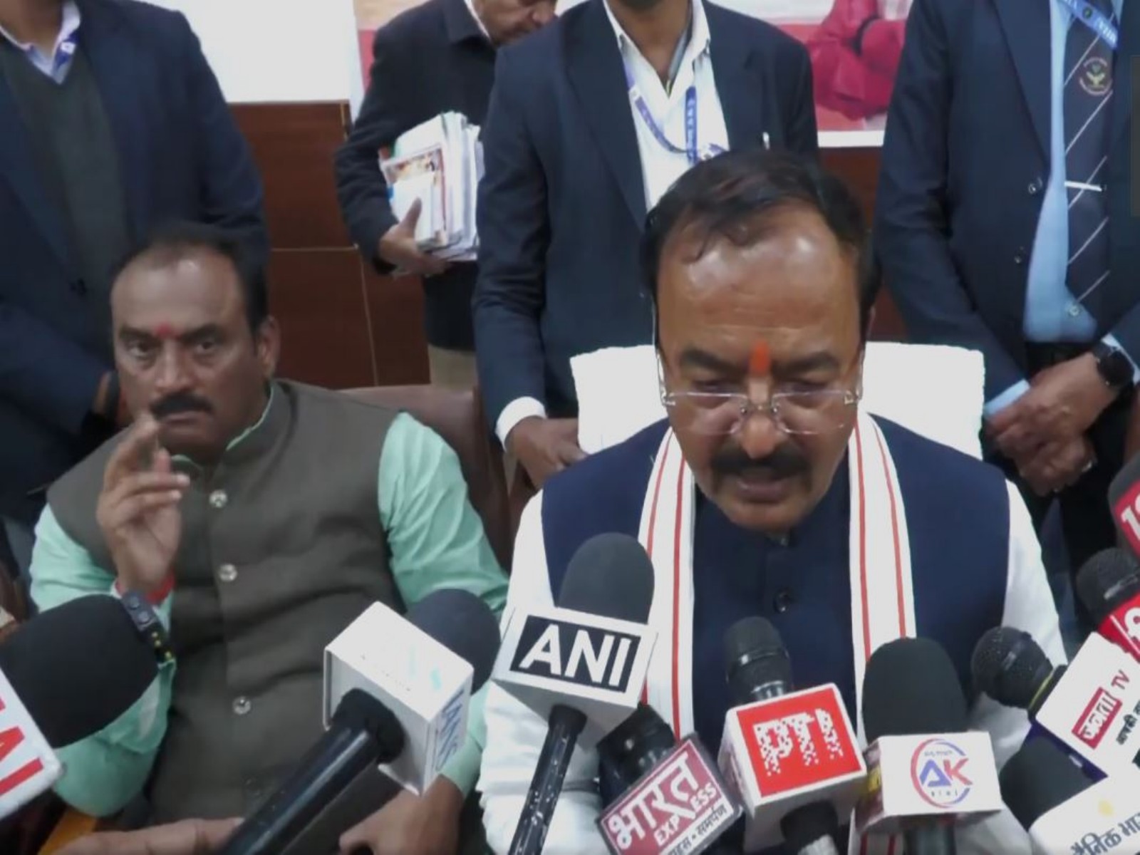 Uttar Pradesh Deputy Chief Minister Keshav Prasad Maurya. (Photo/ANI)