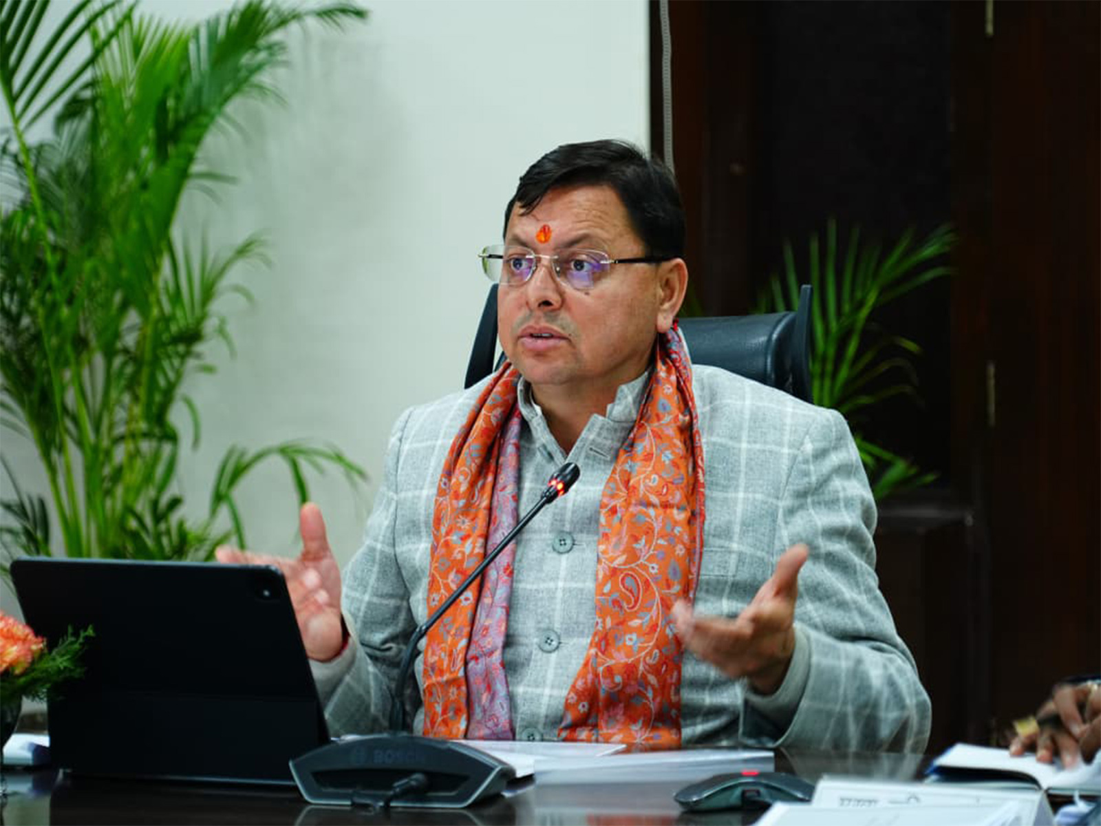 Uttrakhand CM Pushkar Singh Dhami (Image source: X/@pushkardhami)