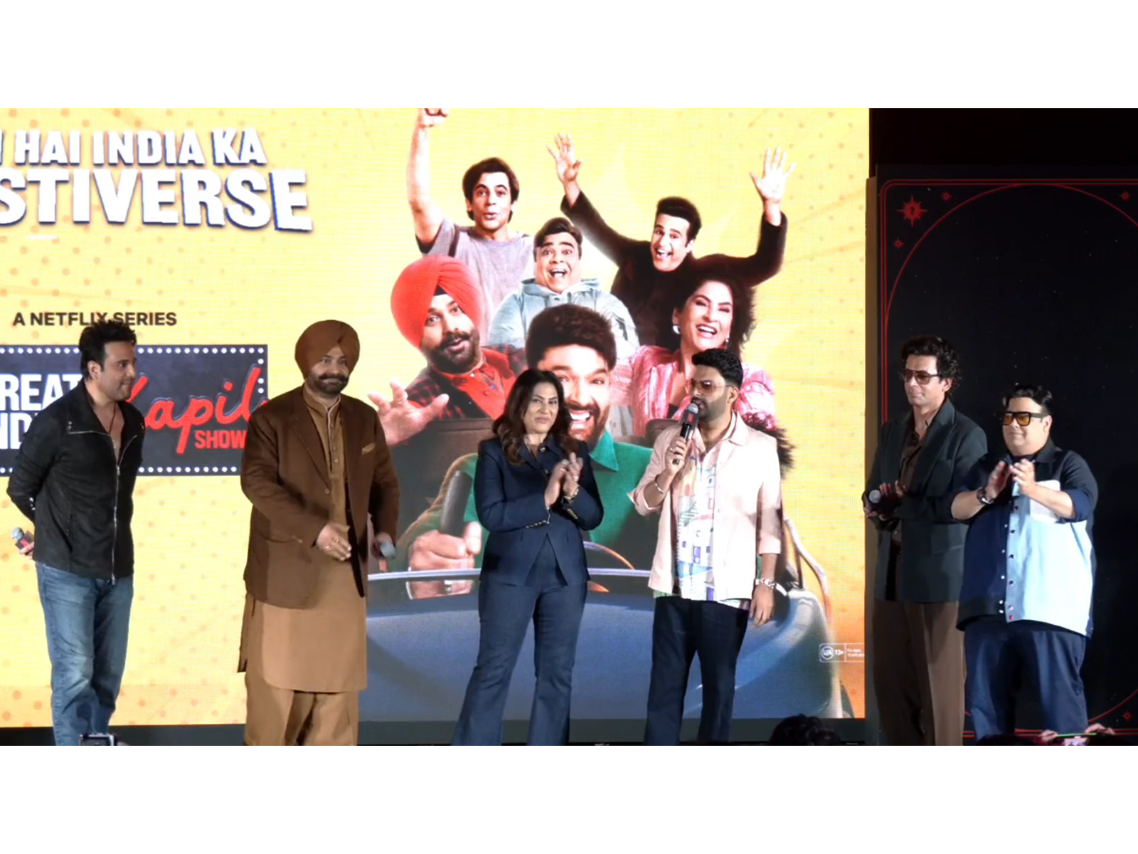 The Great Indian Kapil Show cast (Photo/Netflix) The Great Indian Kapil Show cast (Photo/Netflix)