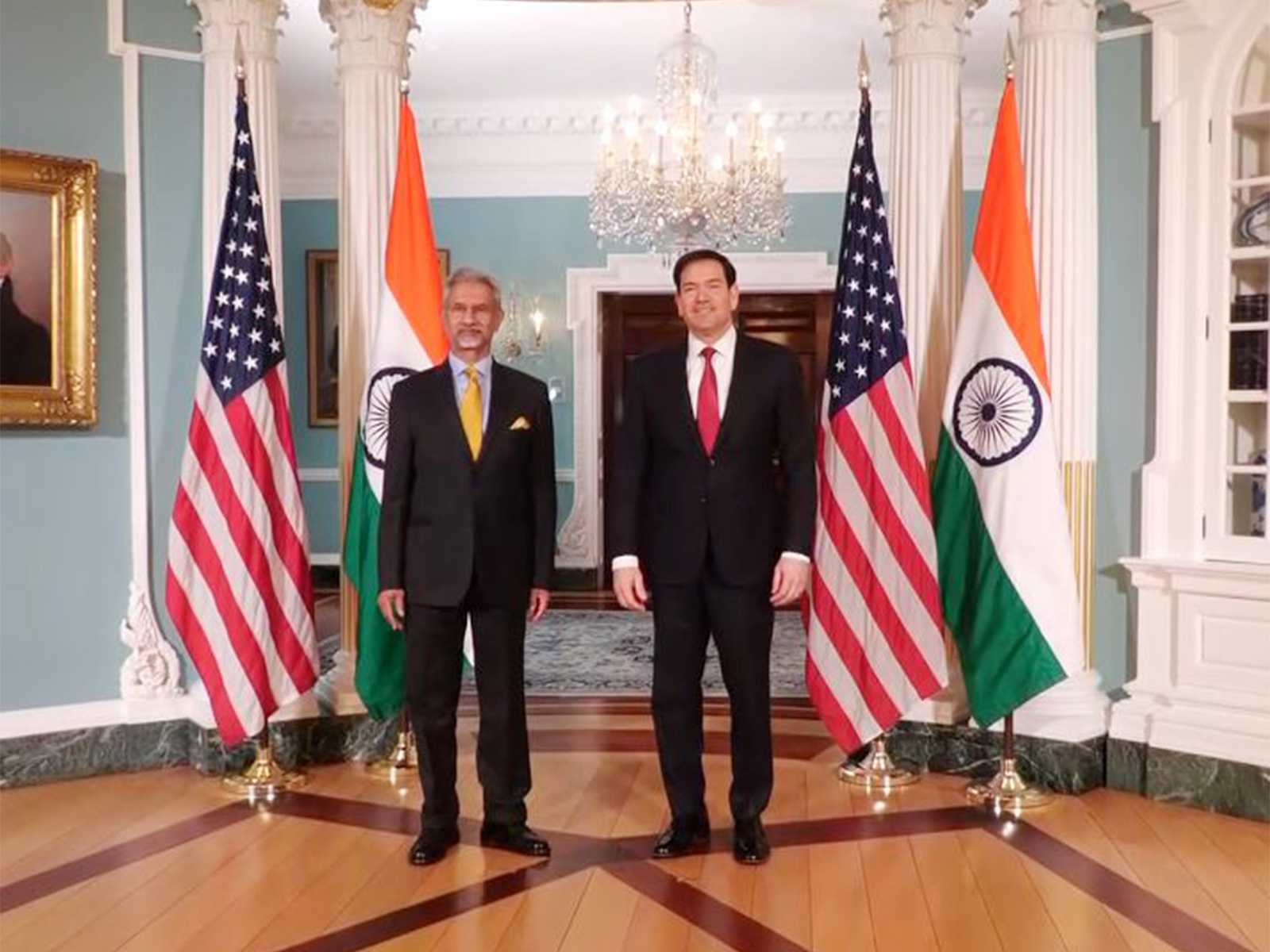 External Affairs Minister S Jaishankar meets US Secretary of State Marco Rubio (Photo/ANI) External Affairs Minister S Jaishankar meets US Secretary of State Marco Rubio (Photo/ANI)