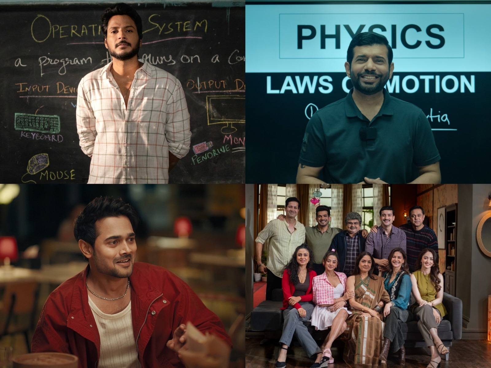 L-R Super Subbu, Dhindhora 2, Hello Bachhon and Chumbak (Photo/Netflix) L-R Super Subbu, Dhindhora 2, Hello Bachhon and Chumbak (Photo/Netflix)