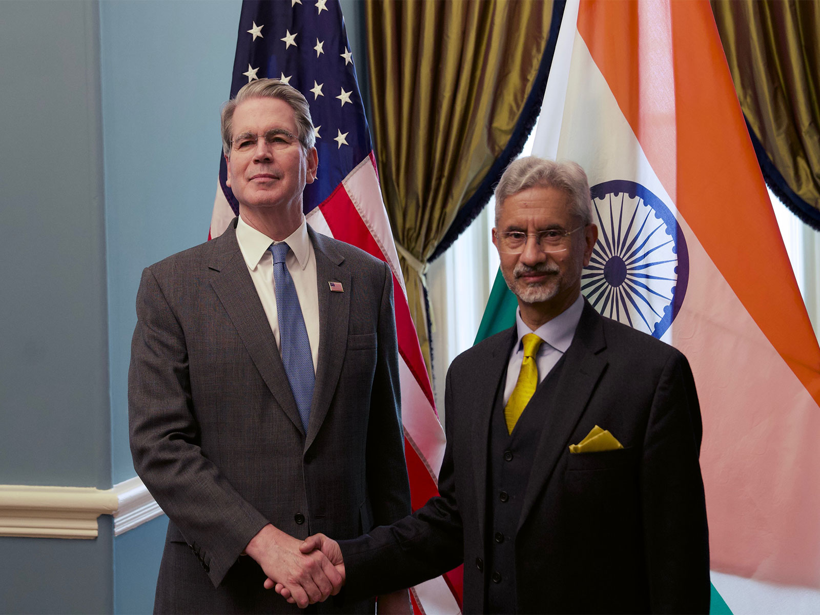 United States Secretary of the Treasury Scott Bessent with External Affairs Minister S Jaishankar (Photo: X@SecScottBessent) United States Secretary of the Treasury Scott Bessent with External Affairs Minister S Jaishankar (Photo: X@SecScottBessent)