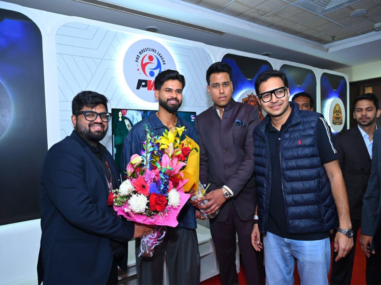 Shreyas Iyer also attended the PWL final. (Photo: PWL)