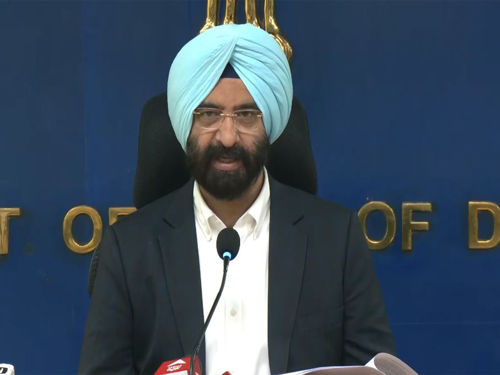 Delhi Minister for Environment, Forest and Wildlife, Manjinder Singh Sirsa (Photo/ANI) Delhi Minister for Environment, Forest and Wildlife, Manjinder Singh Sirsa (Photo/ANI)