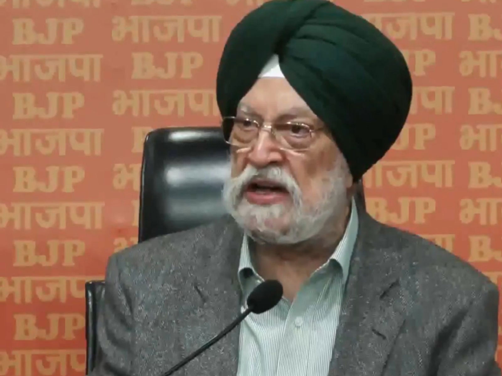 Union Minister Hardeep Singh Puri (Photo/ANI)