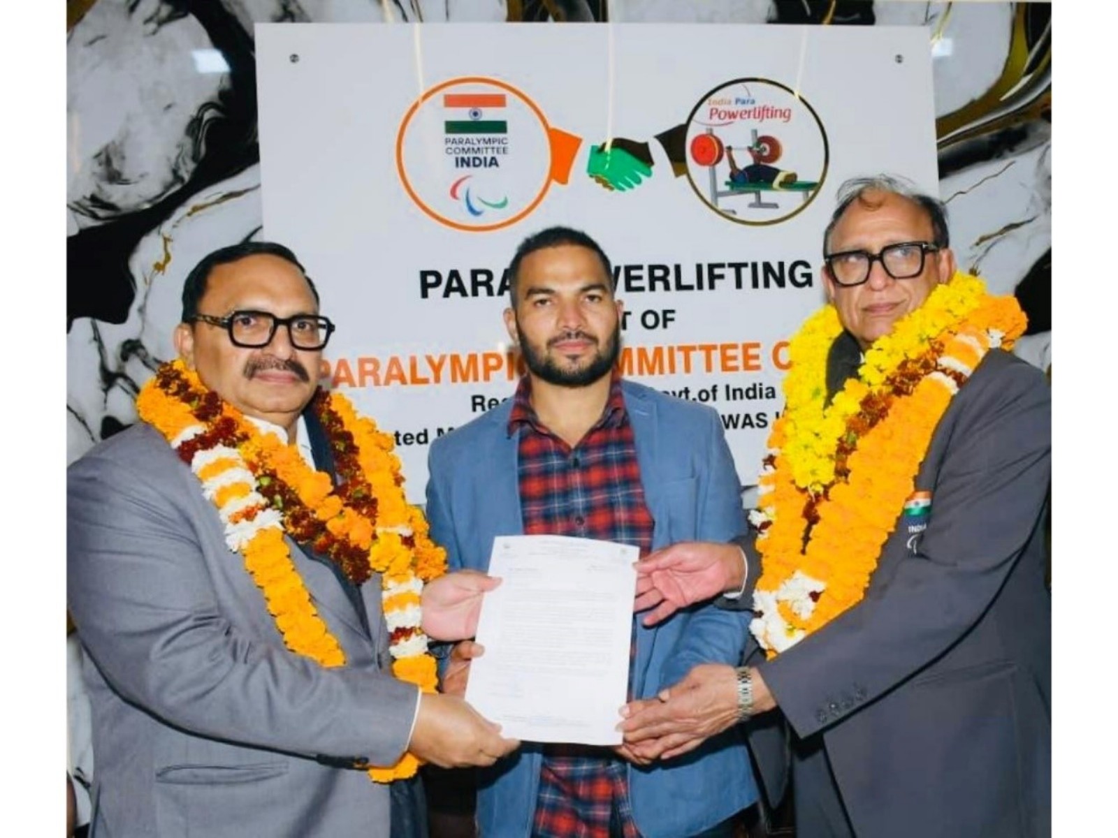 India Para Powerlifting Strengthens Athlete Development with Yogesh Shelly’s Appointment, Office Launched by JP Singh and SP Sangwan