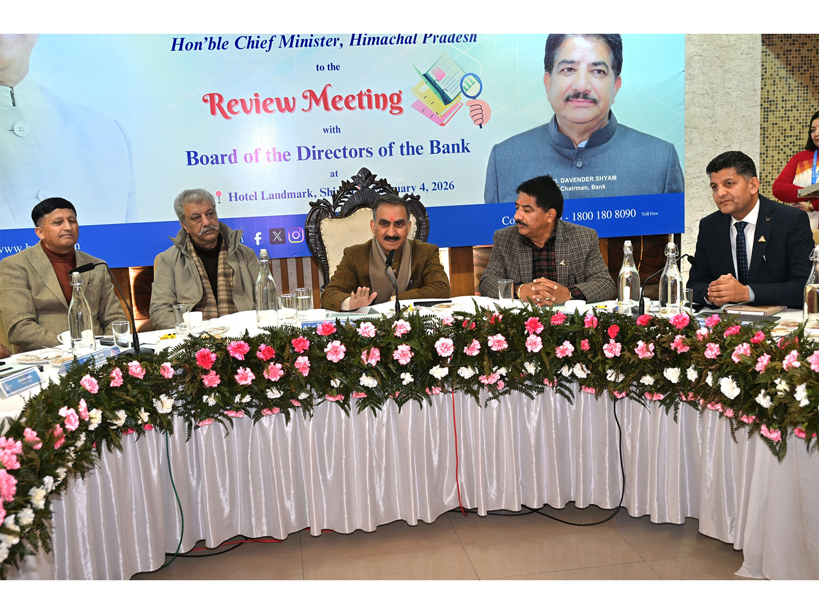 Himachal Pradesh CM Sukhvinder Singh Sukhu during the inauguration. (Photo/ANI)