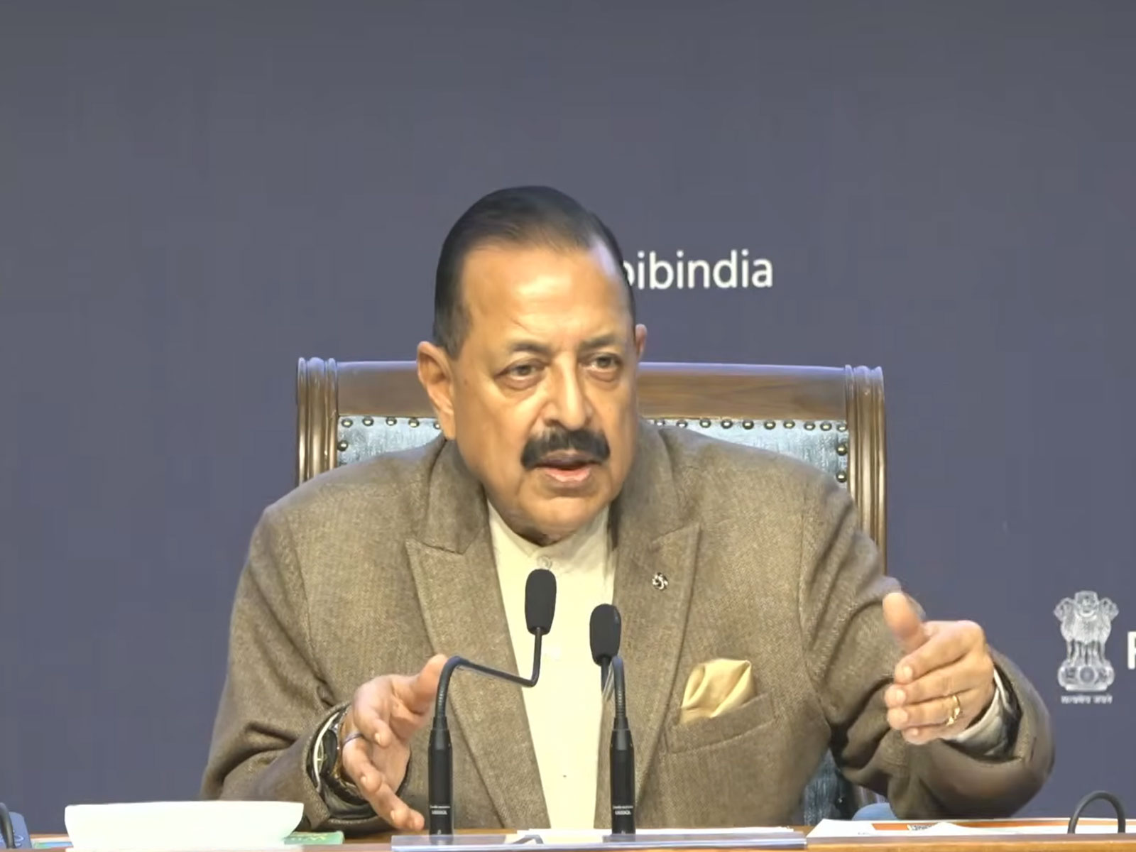Jitendra Singh, Union Minister of Science and Technology (Photo/@PIB_India) Jitendra Singh, Union Minister of Science and Technology (Photo/@PIB_India)
