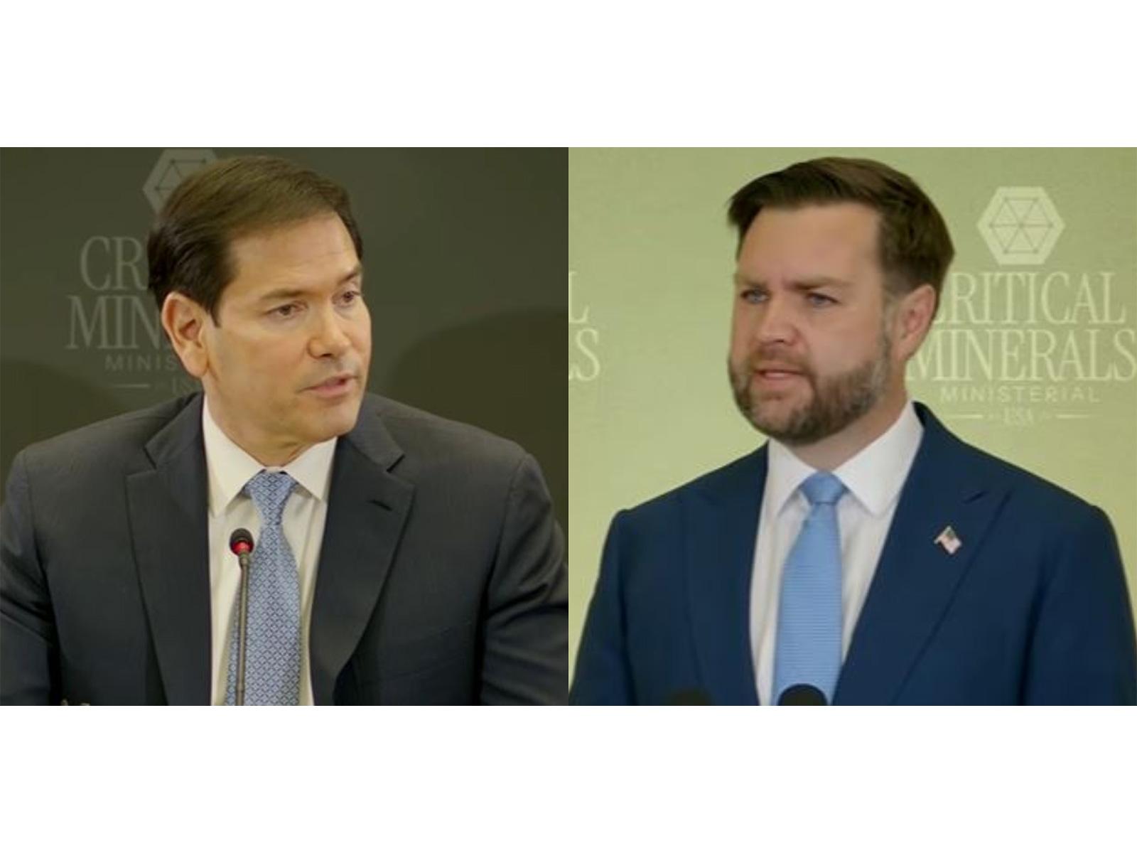 US Secretary of State Marco Rubio and VP JD Vance (Photo/Youtube@StateDept)
