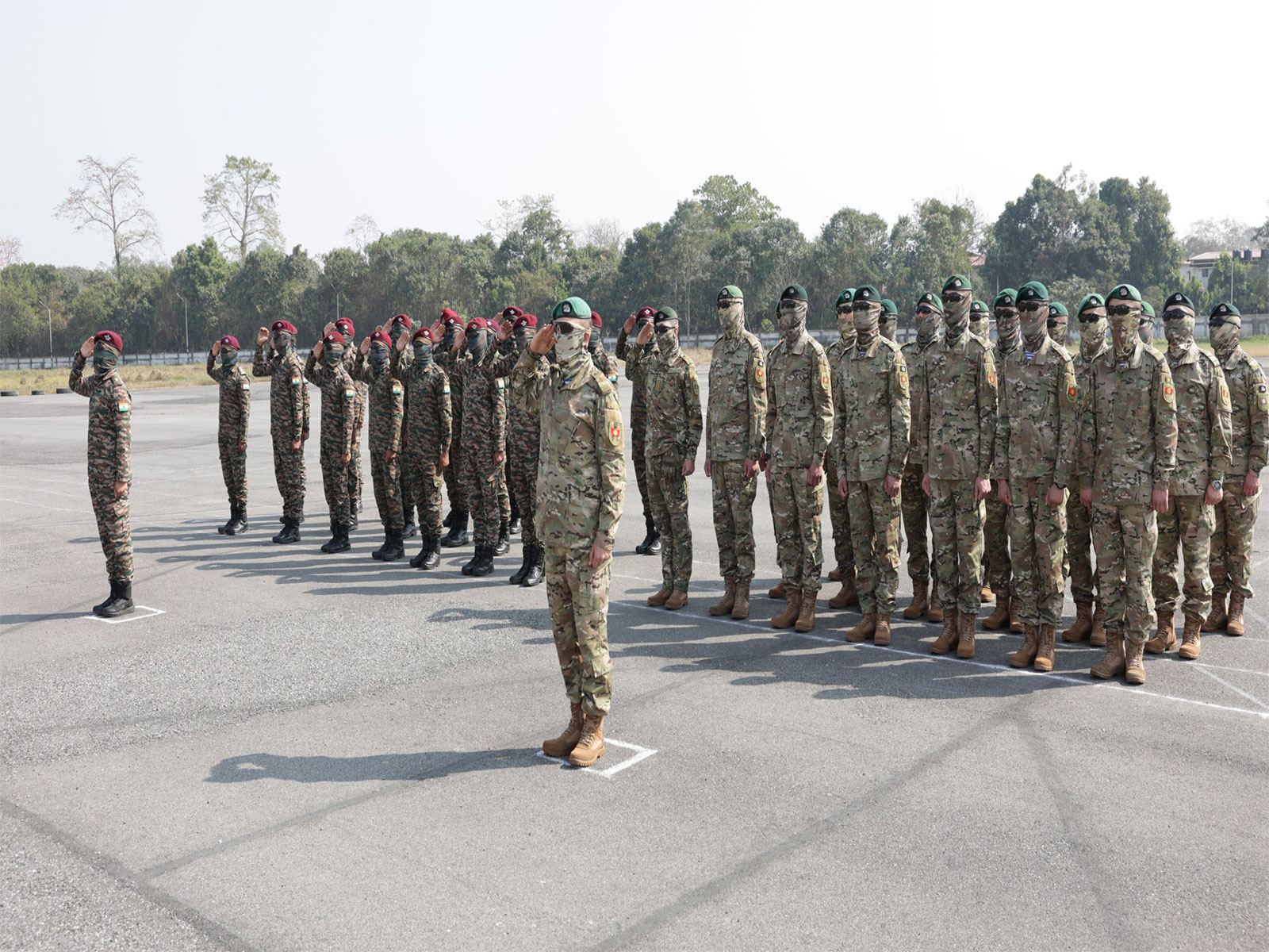 India-Kyrgyztan special forces troops performing exercise (Photo/ PIB)