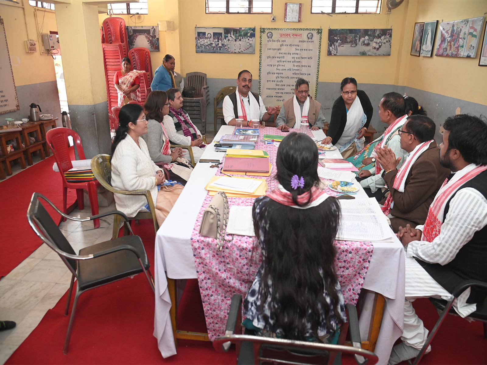 Vidya Bharati North East Region meeting at Assam Prakashan Bharati in Guwahati (Photo/ @sss_assam)