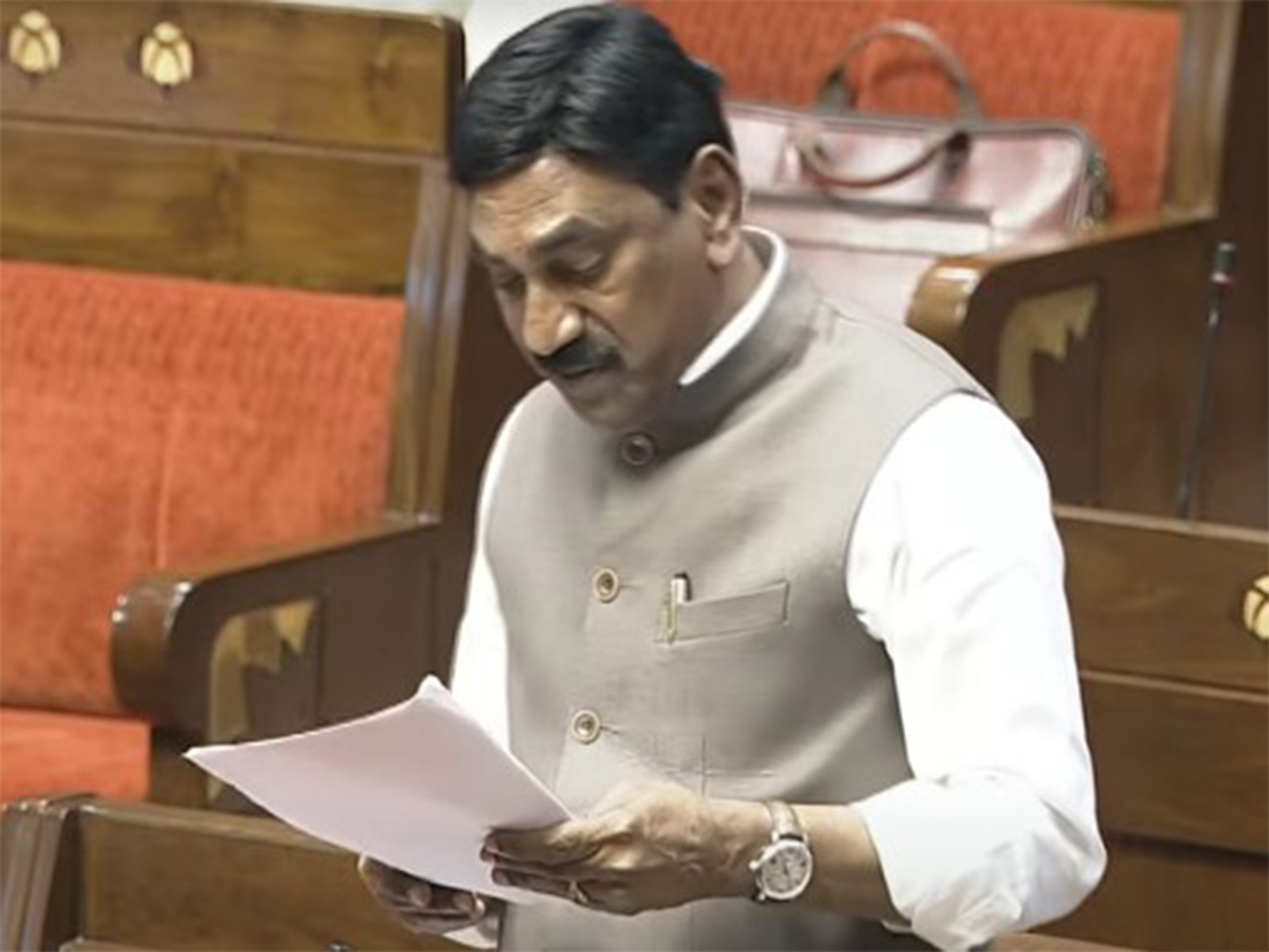 TDP MP Masthan Rao Beeda (Photo: Sansad TV)