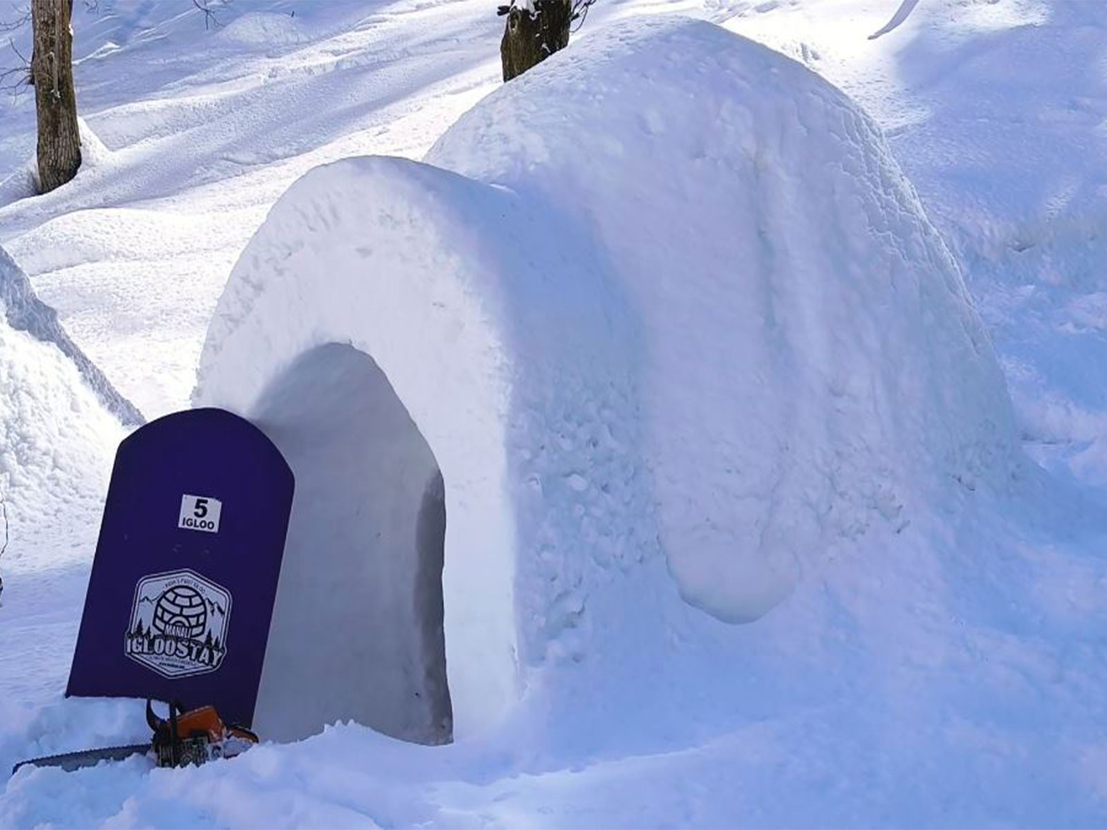 Sethan Igloo Village becomes a new attraction for tourists (Photo/ANI)