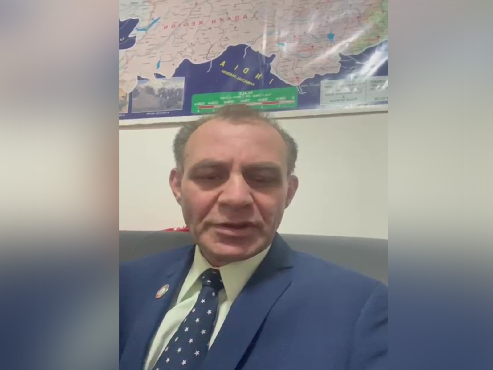 Jamil Maqsood, President of the Foreign Affairs Committee of UKPNP (Photo/ANI) Jamil Maqsood, President of the Foreign Affairs Committee of UKPNP (Photo/ANI)