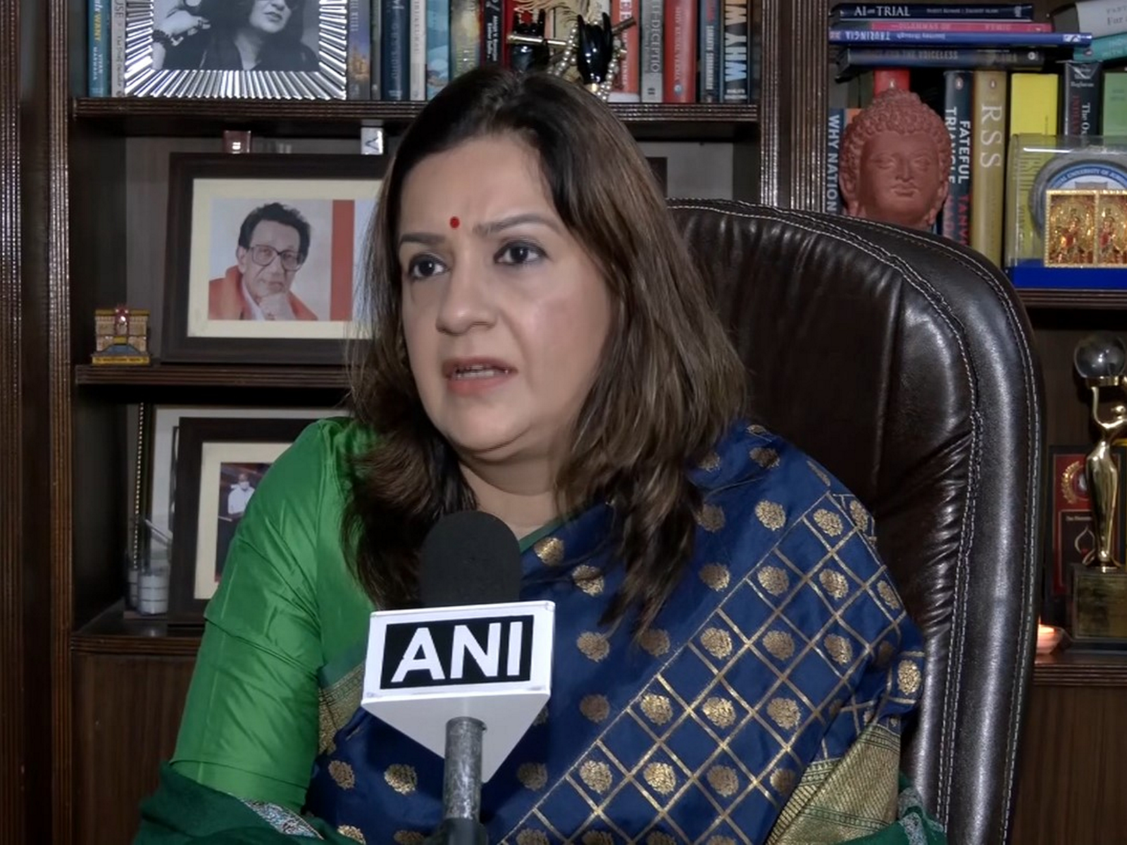 Shiv Sena (UBT) MP Priyanka Chaturvedi (Photo/ANI)