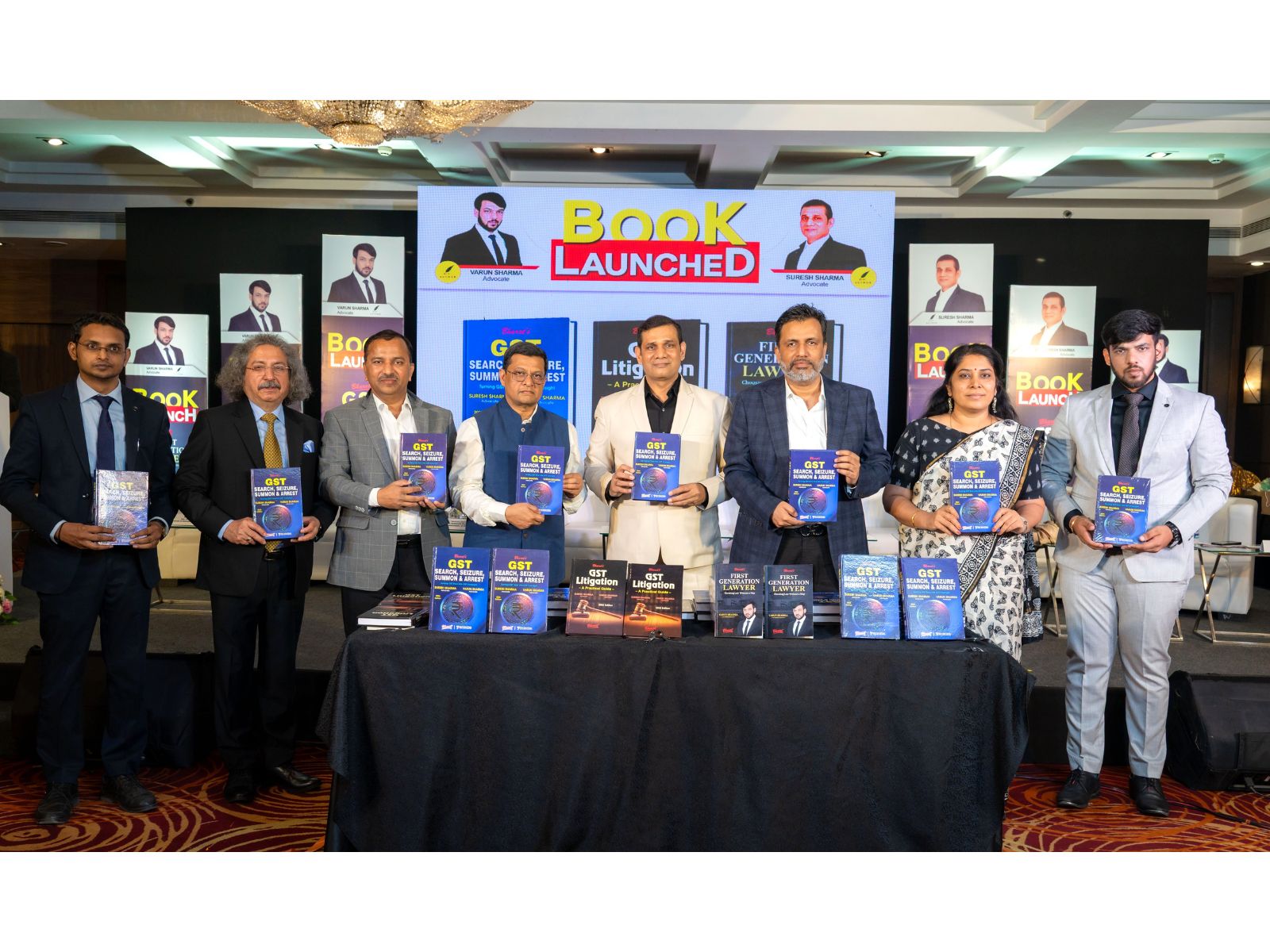 Bharat Law House Pvt. Ltd. Launches Three Power-Packed Books, Authored by Adv. Suresh Sharma and Adv. Varun Sharma Bharat Law House Pvt. Ltd. Launches Three Power-Packed Books, Authored by Adv. Suresh Sharma and Adv. Varun Sharma