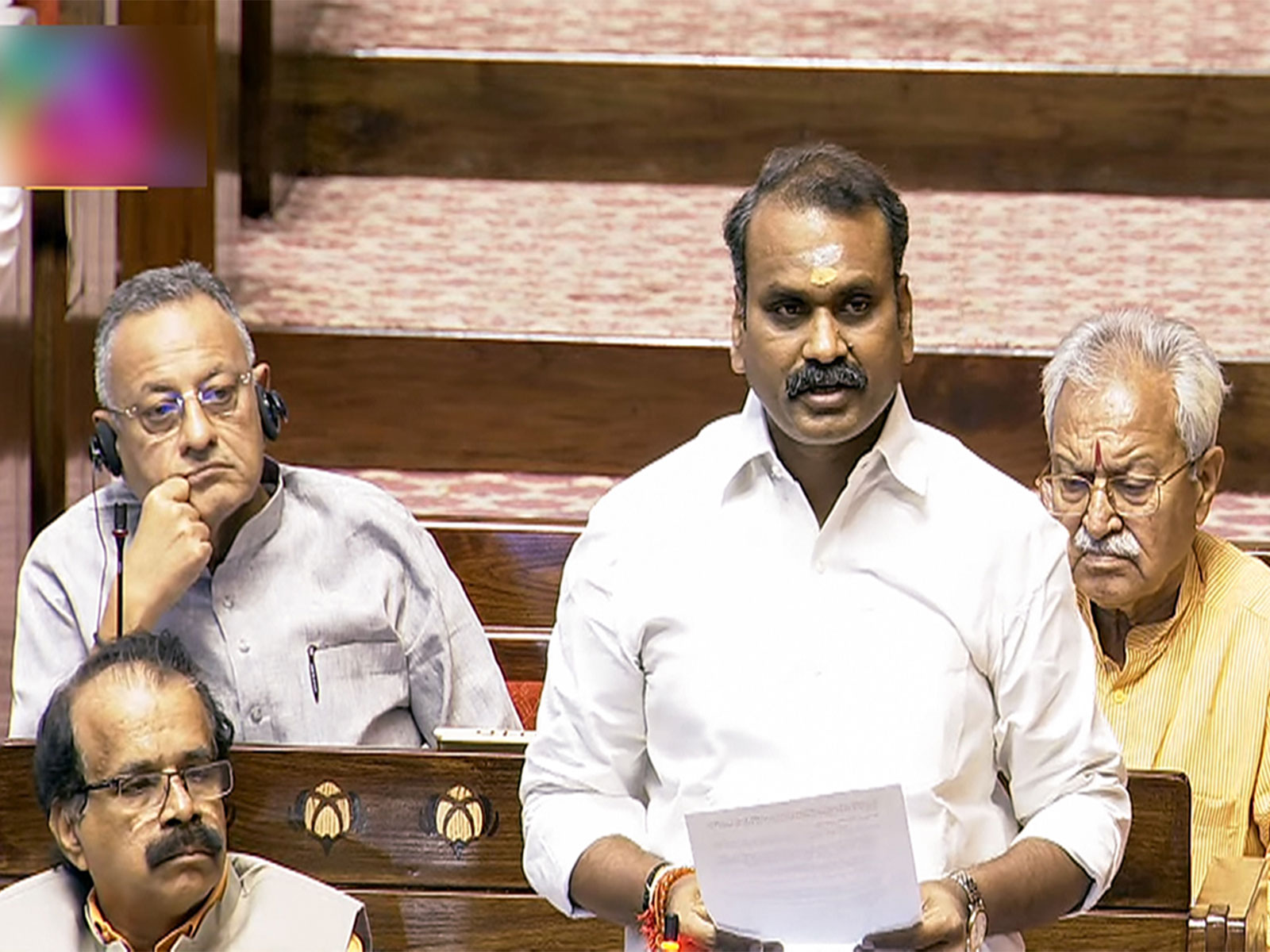 Union Minister of State for Information and Broadcasting L Murugan (Photo/ANI)