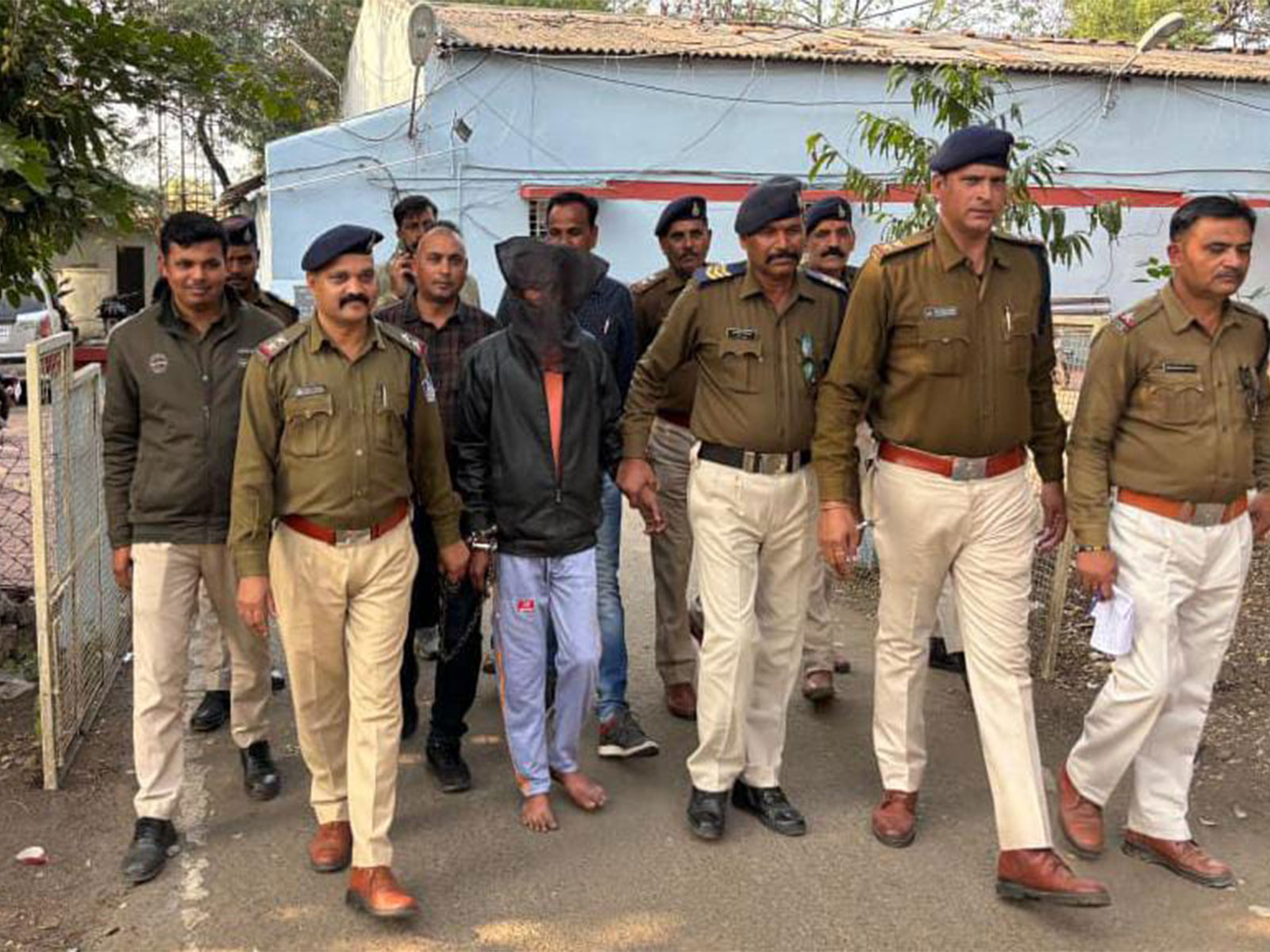 Accused in police custody (Photo / Bhopal police)