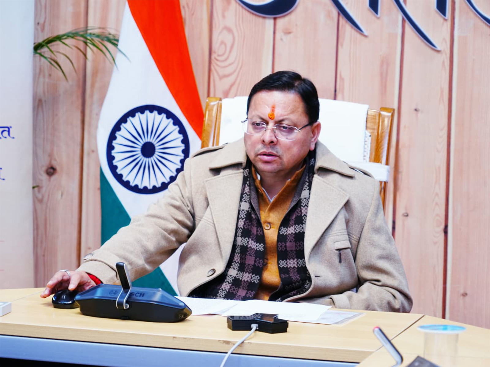 Uttarakhand Chief Minister Pushkar Singh Dhami (Photo/ANI)