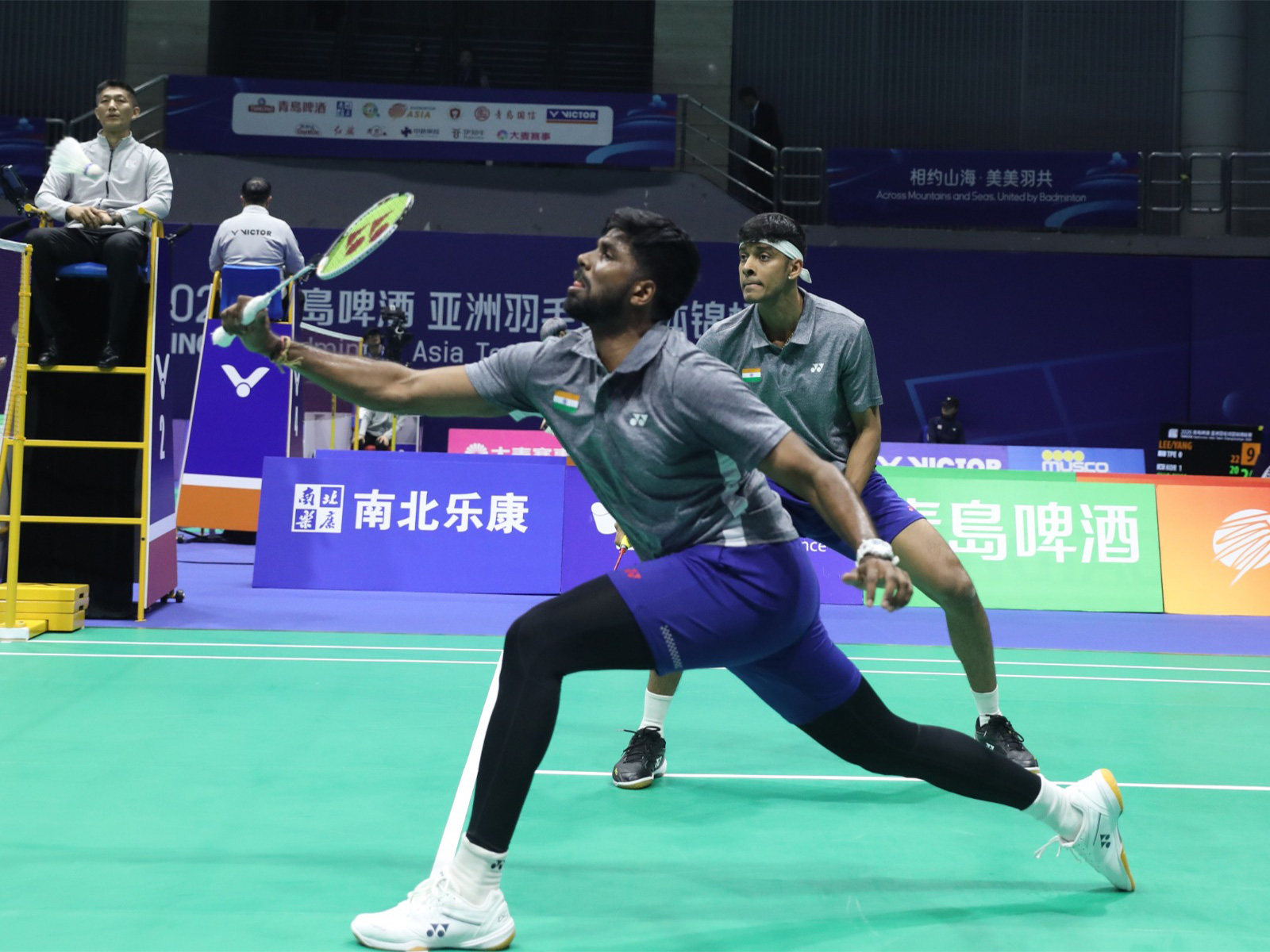 Satwiksairaj Rankireddy/Chirag Shetty (Photo: Badminton Asia Team Championships)