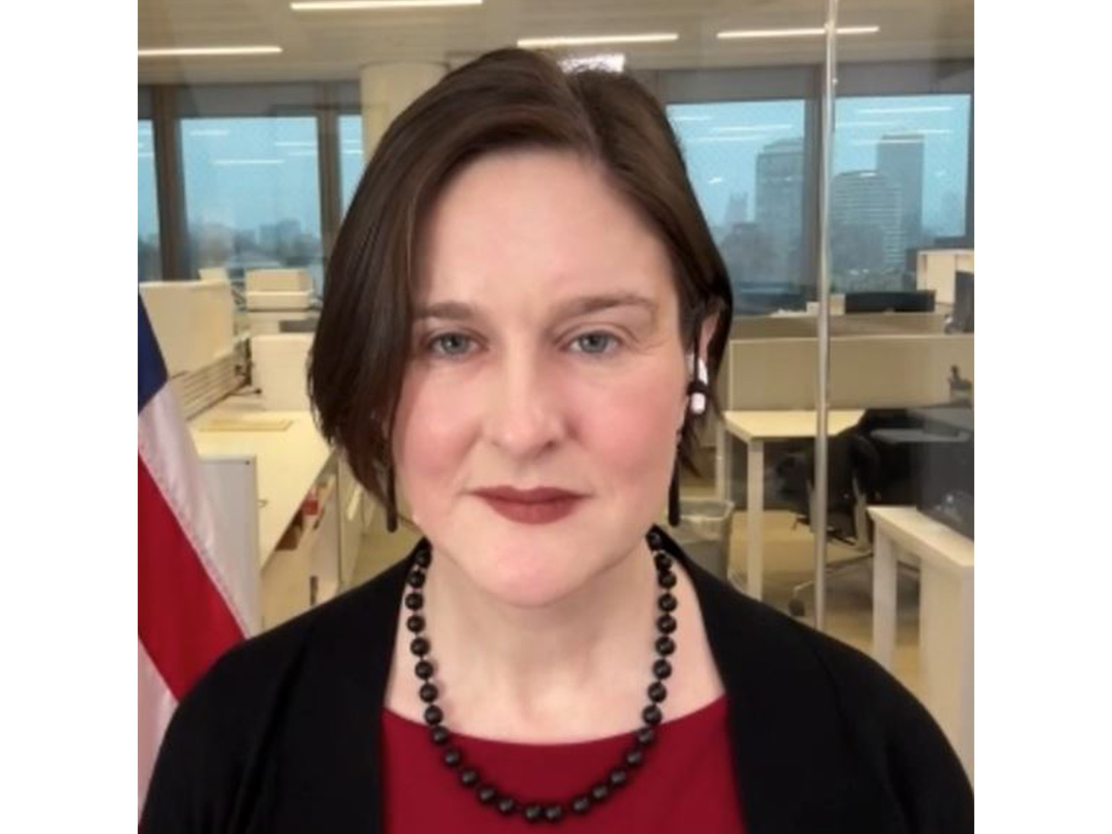 US State Department’s Hindi spokesperson Margaret MacLeod (Photo/ANI)