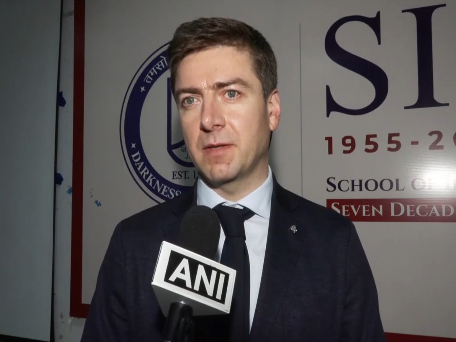 Lithuania's Foreign Secretary Laimonas Talat-Kelpsa (Photo/ANI)