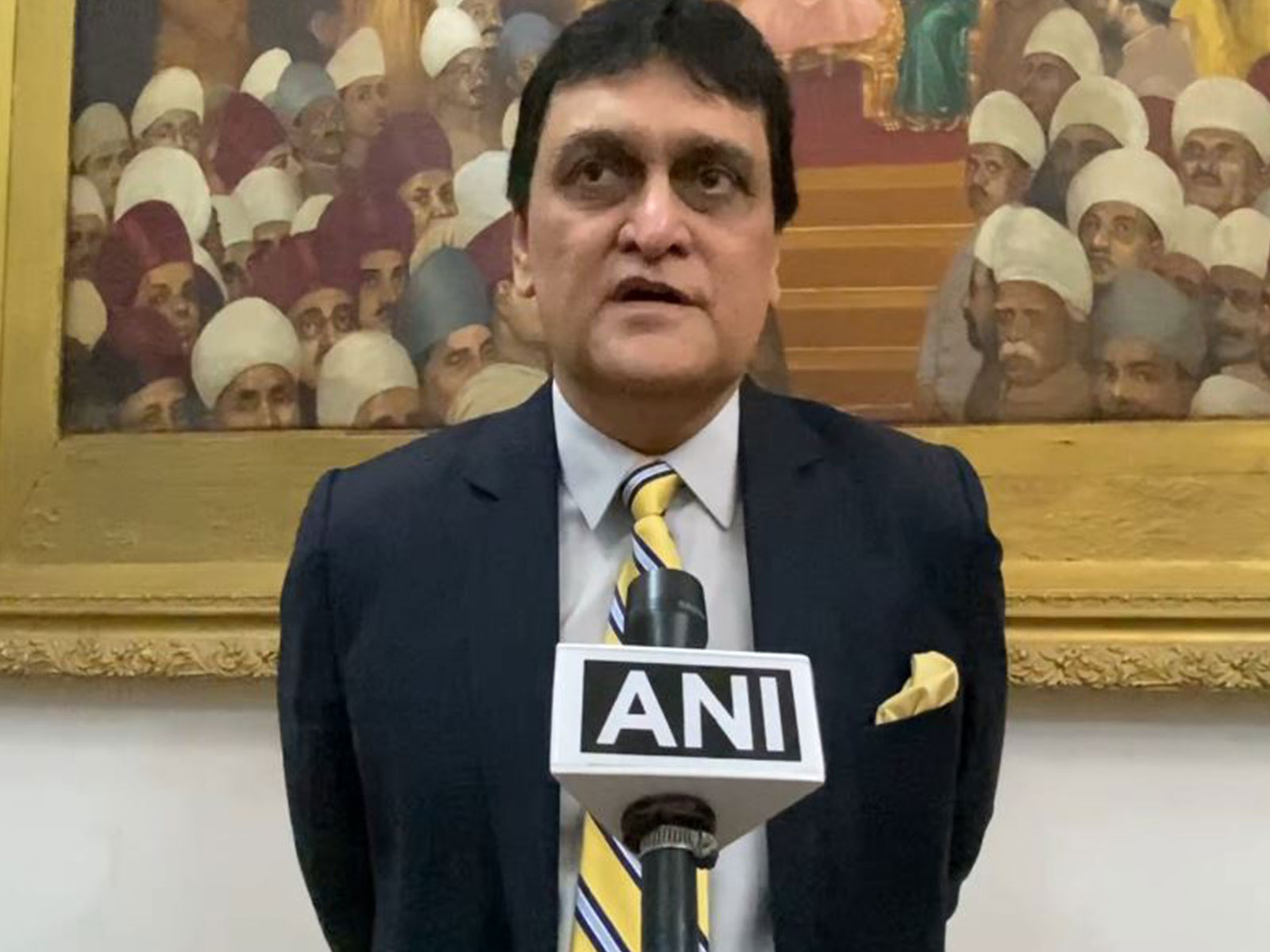 Faiz Khan, a member of the H.E.H. Nizam Committee (Photo/ANI)