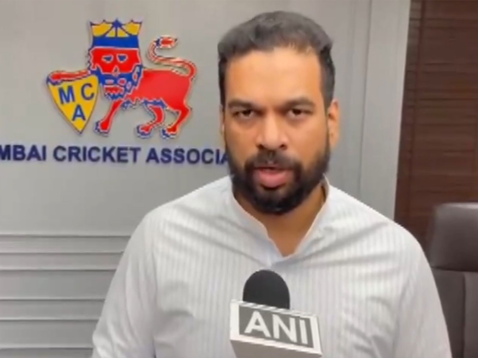 MCA president Ajinkya Naik (Photo: ANI)