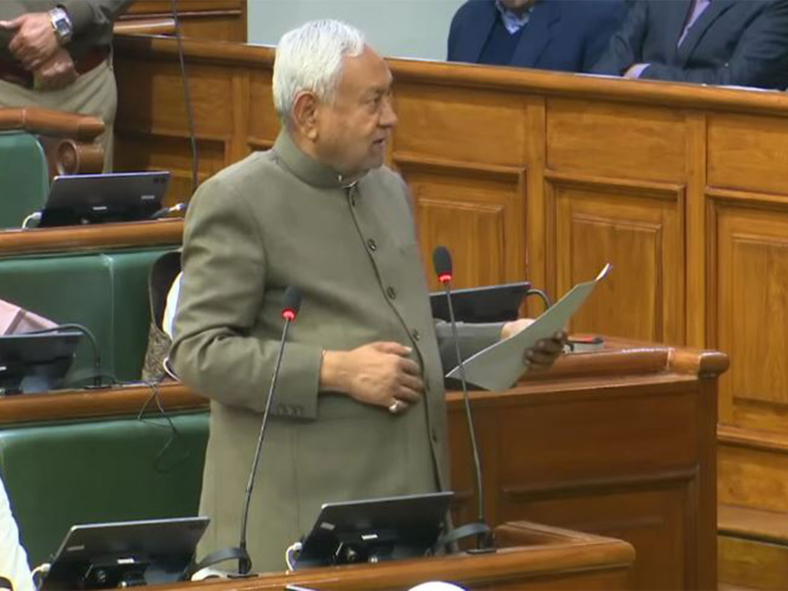 Bihar CM Nitish Kumar (Photo/Bihar Vidhan SabhaTV/YouTube)